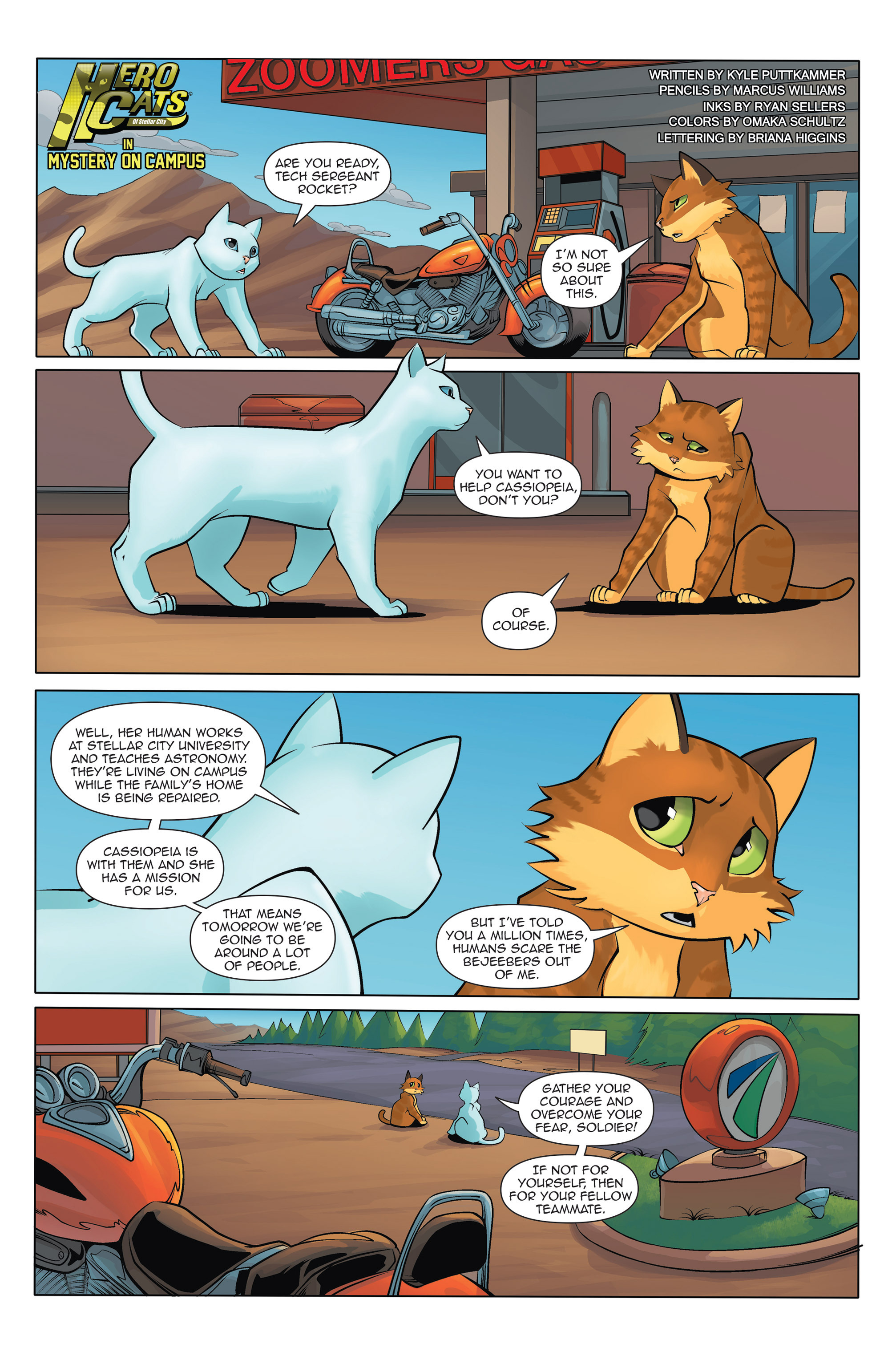 Read online Hero Cats comic -  Issue #6 - 2