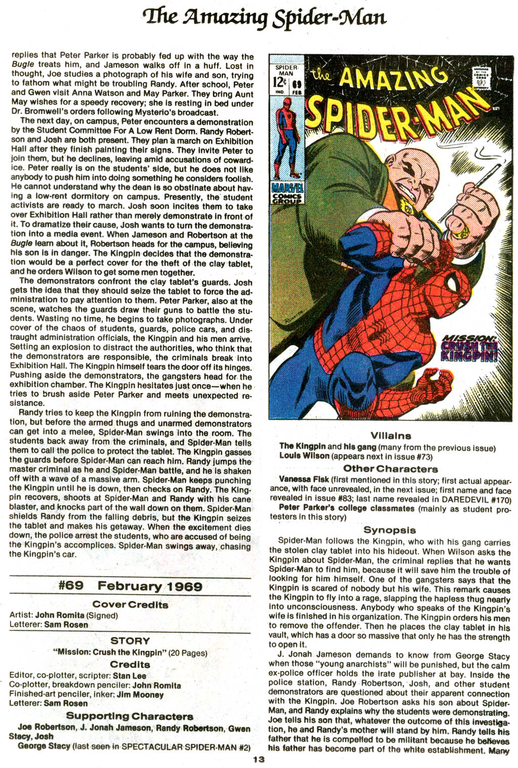 Read online The Official Marvel Index to The Amazing Spider-Man comic -  Issue #3 - 15