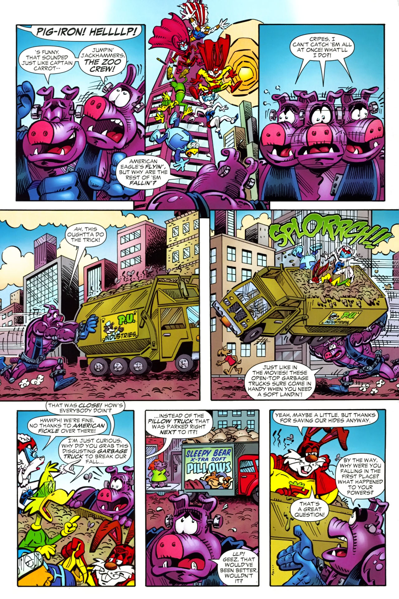 Read online Captain Carrot and the Final Ark comic -  Issue #3 - 3