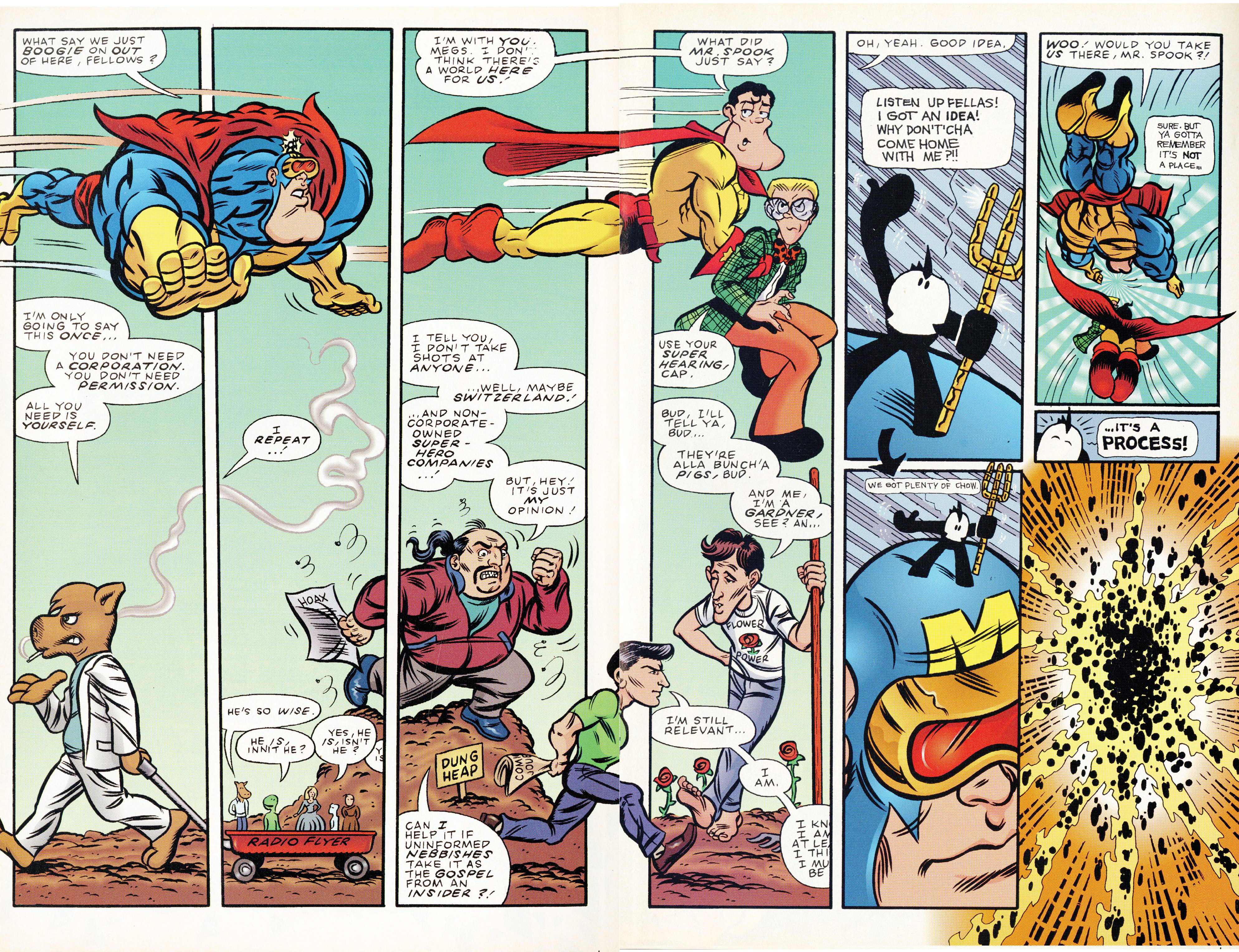 Read online Splitting Image 80-Page Giant comic -  Issue # Full - 68
