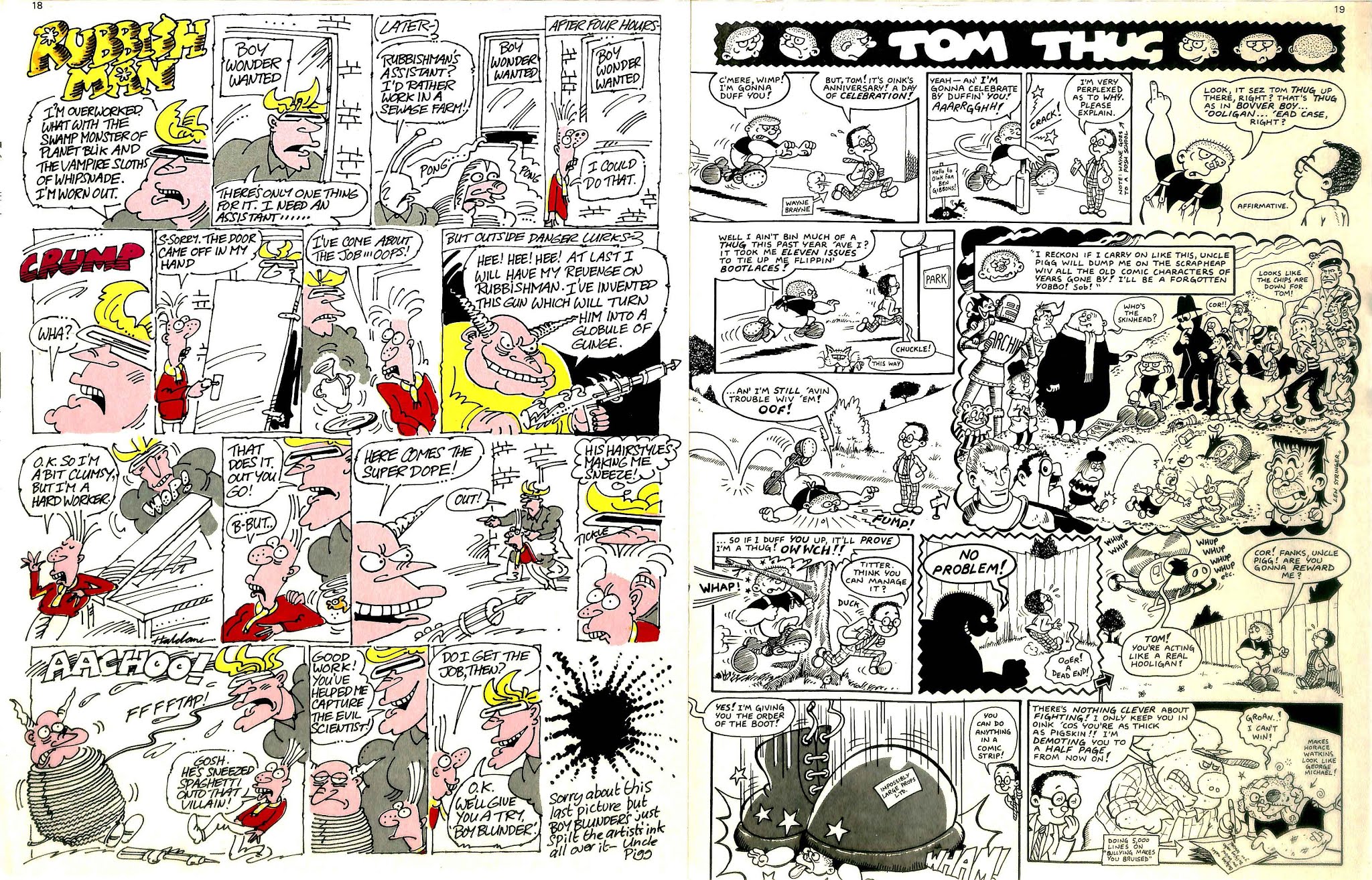 Read online Oink! comic -  Issue #26 - 10