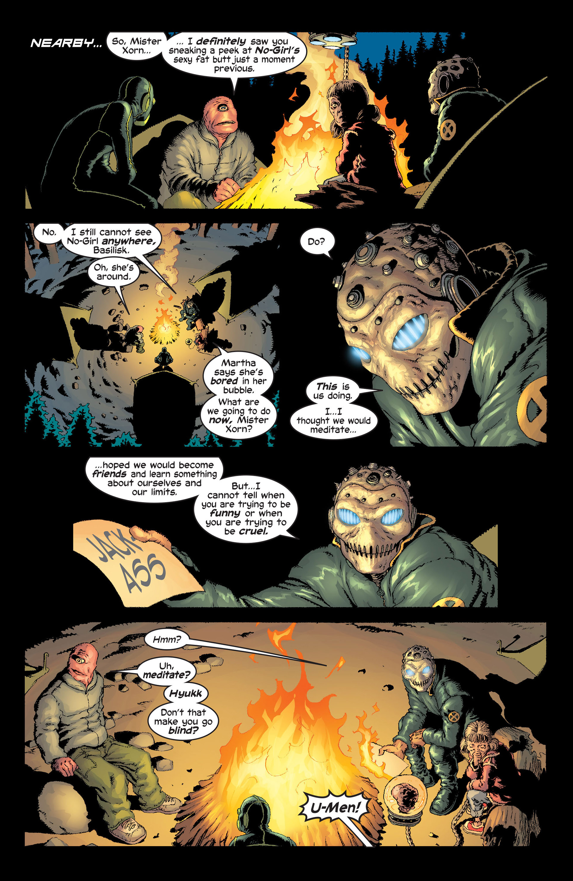 Read online New X-Men (2001) comic -  Issue #136 - 9