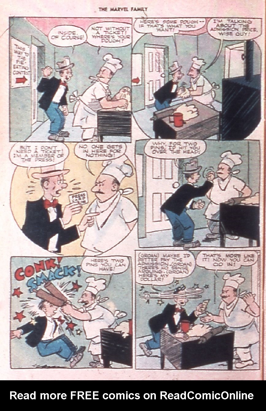 Read online The Marvel Family comic -  Issue #31 - 36