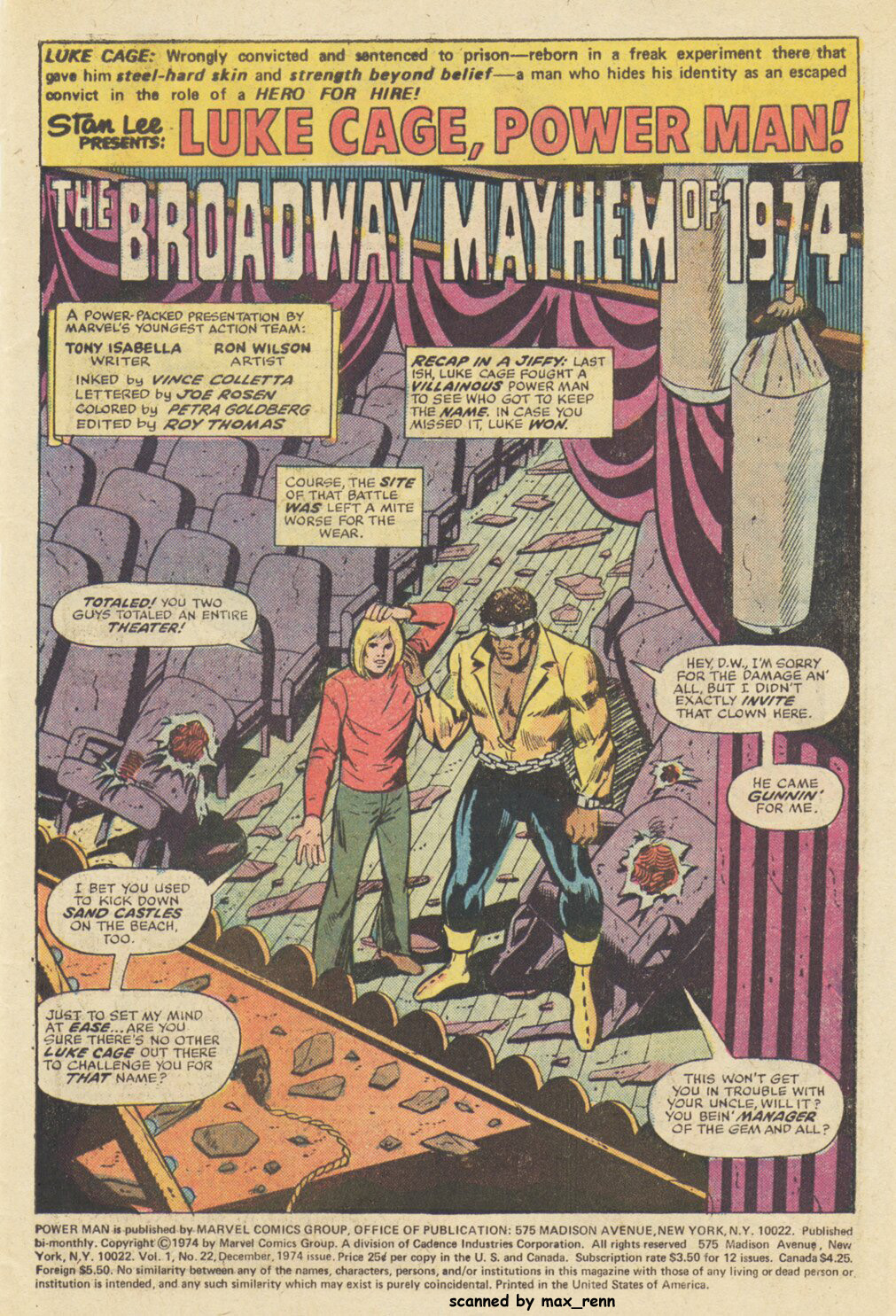 Read online Power Man comic -  Issue #22 - 2