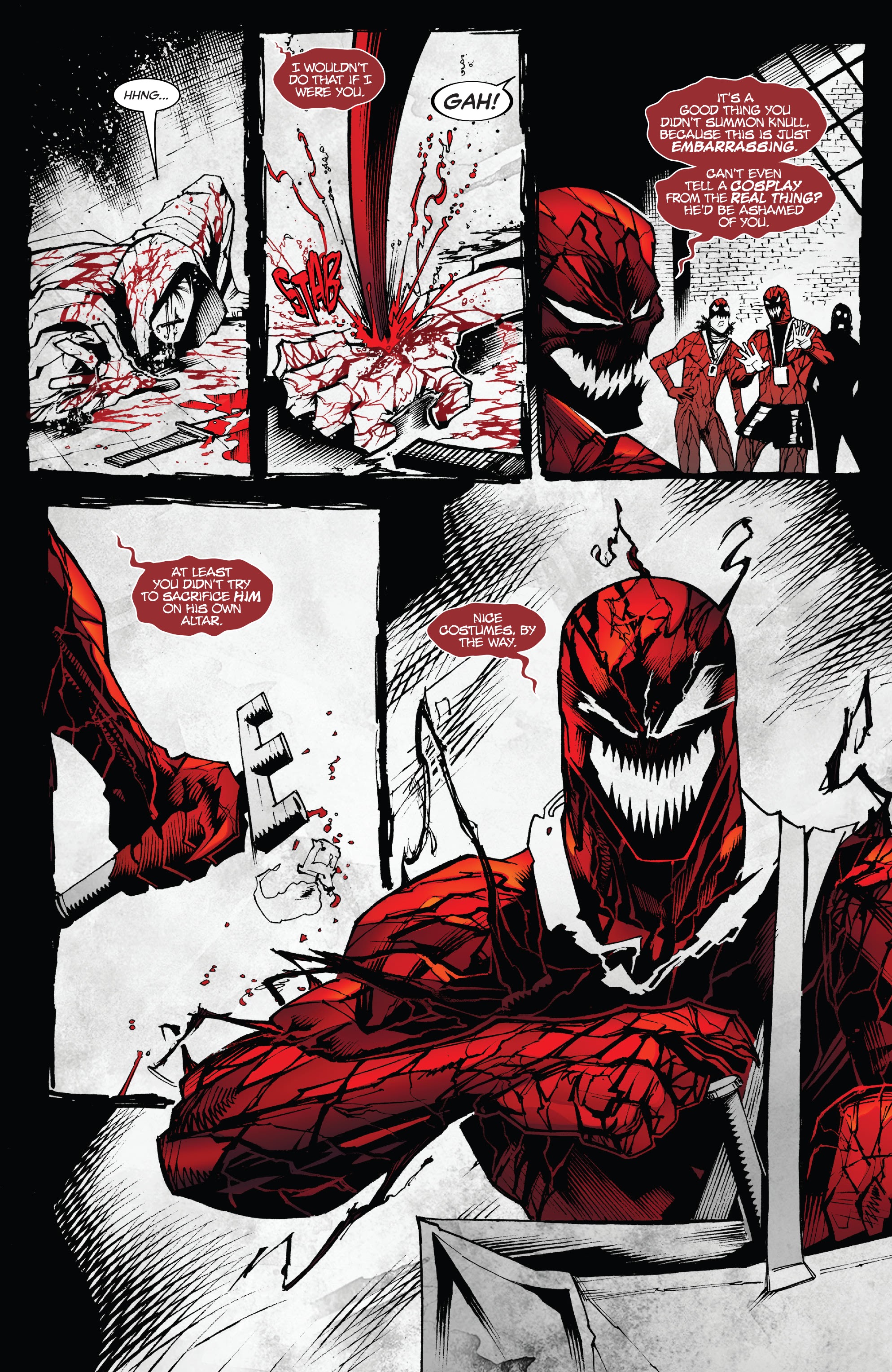 Read online Carnage: Black, White & Blood comic -  Issue #3 - 30