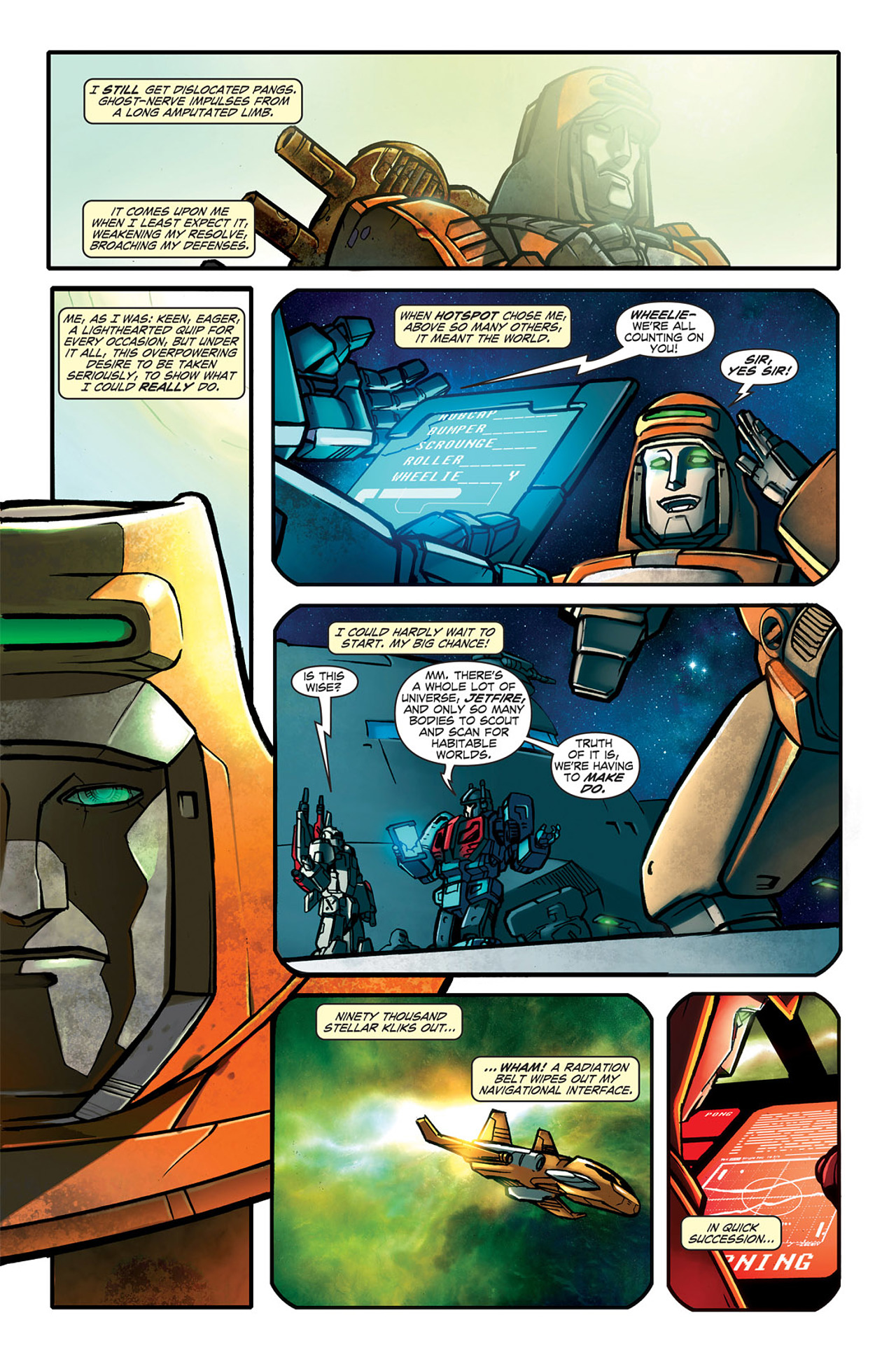 Read online Transformers Spotlight: Wheelie comic -  Issue # Full - 8