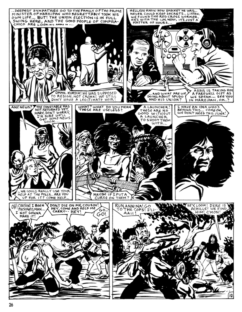 Read online Love and Rockets (1982) comic -  Issue #40 - 28