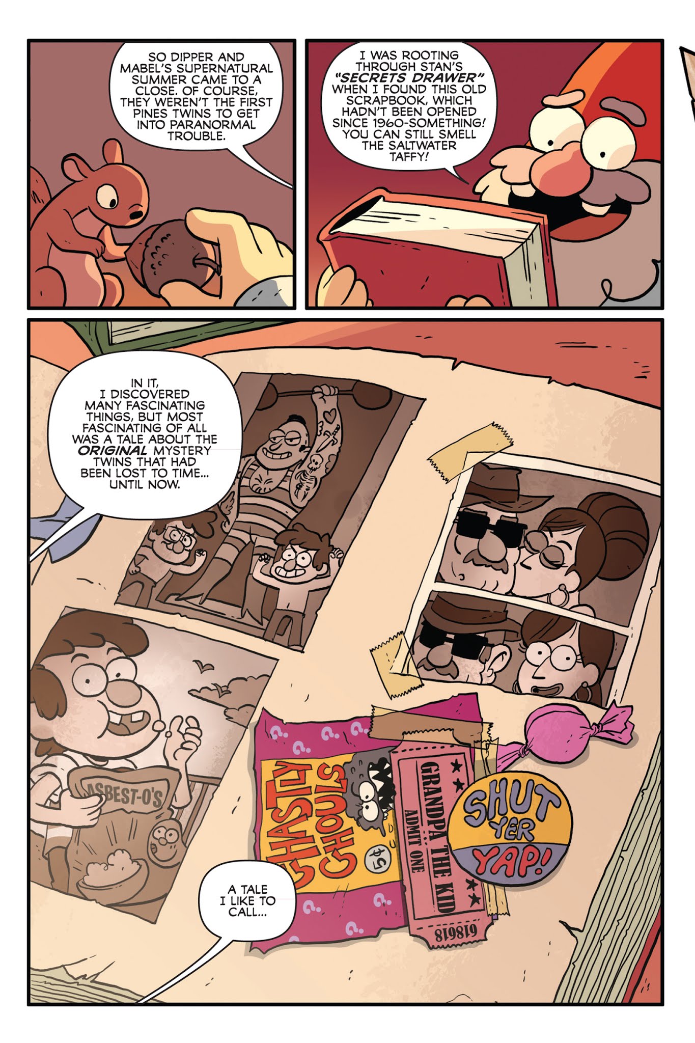 Read online Gravity Falls: Lost Legends comic -  Issue # TPB - 108