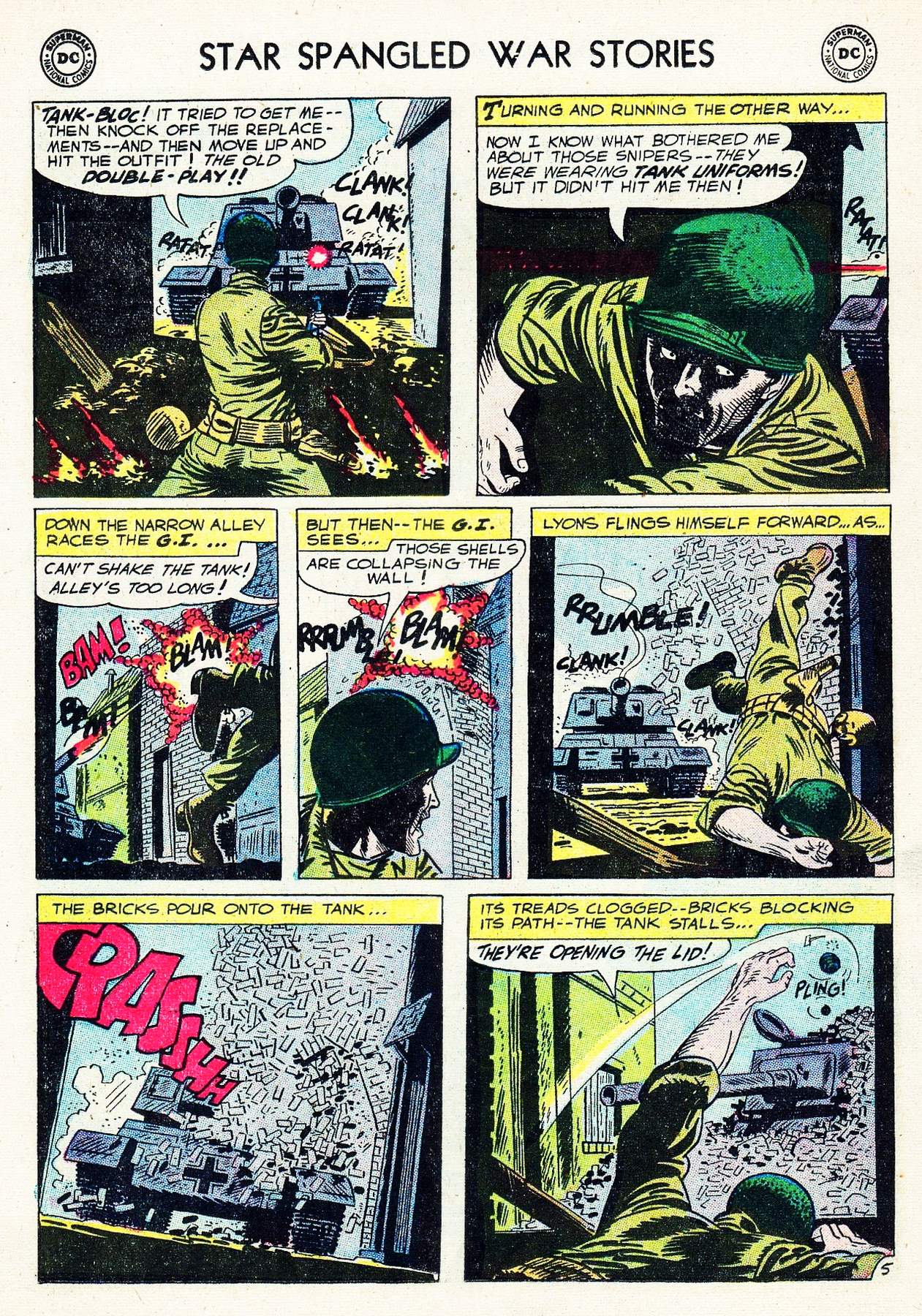 Read online Star Spangled War Stories (1952) comic -  Issue #58 - 17