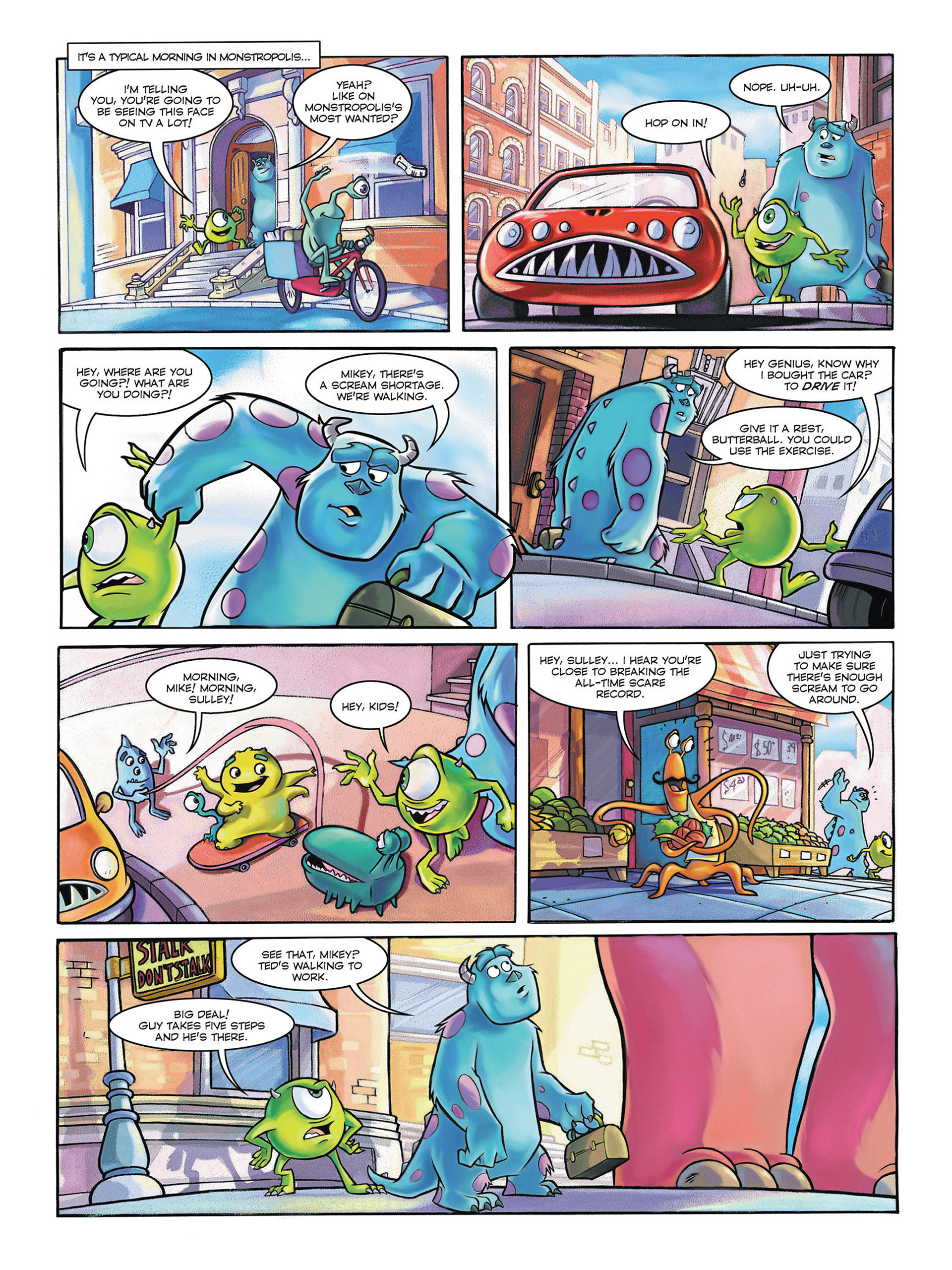Read online Monsters, Inc. comic -  Issue # Full - 6