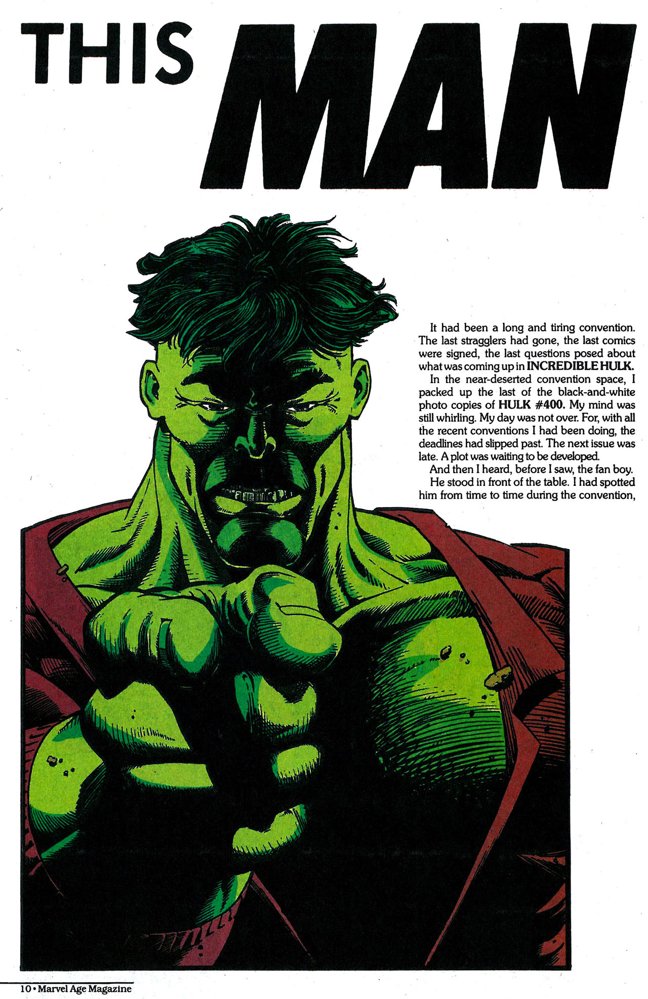 Read online Marvel Age comic -  Issue #118 - 13