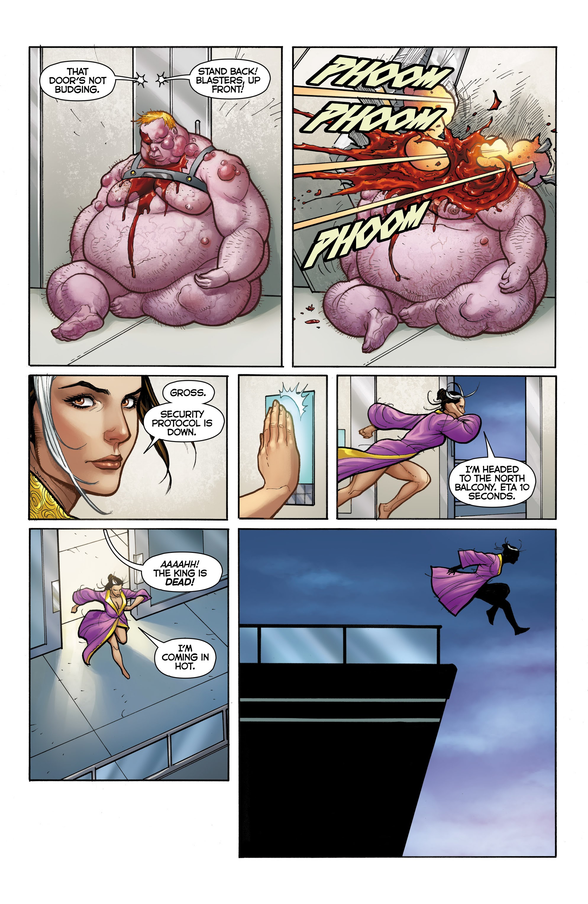 Read online Fight Girls comic -  Issue #5 - 16
