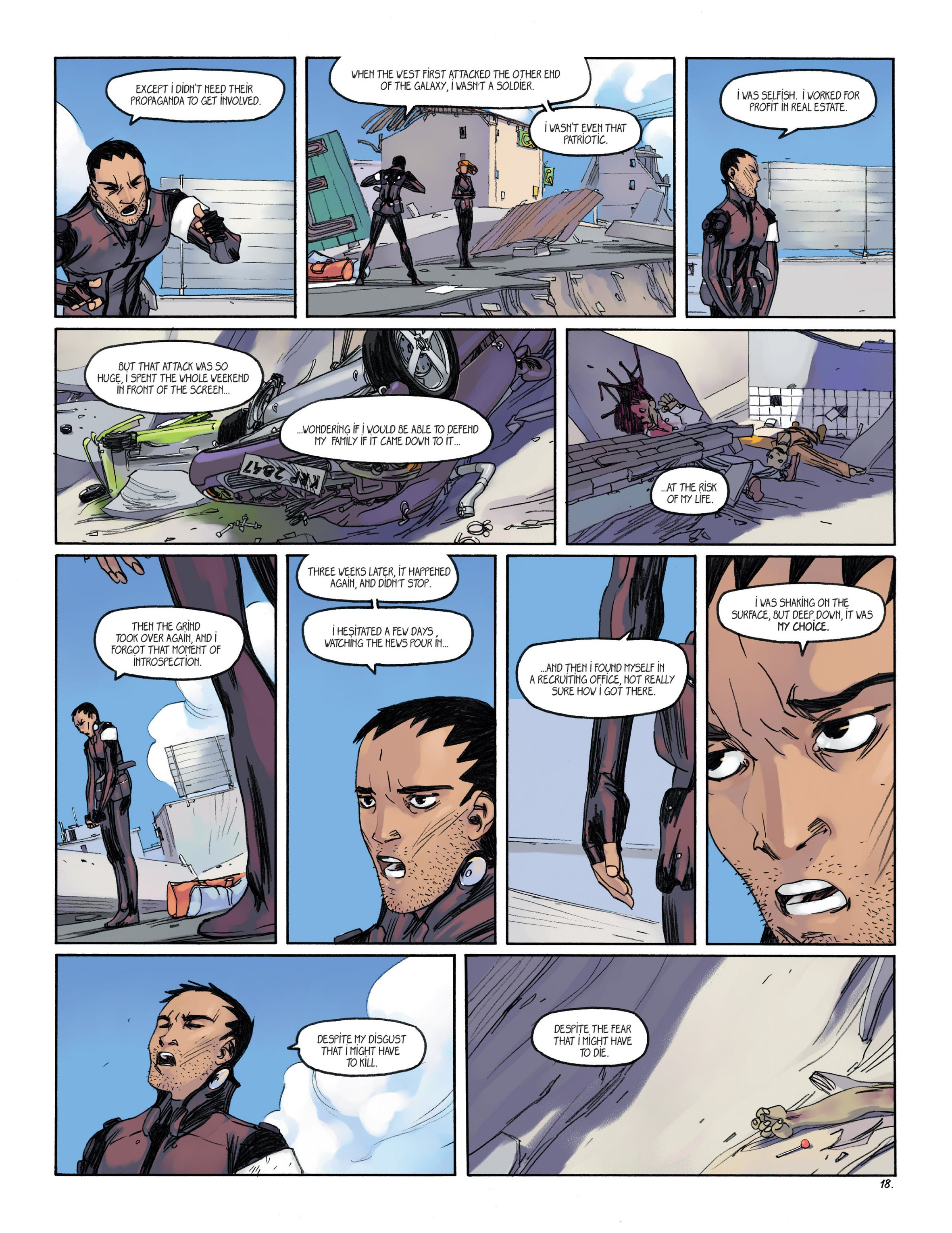 Read online Meka comic -  Issue #3 - 20