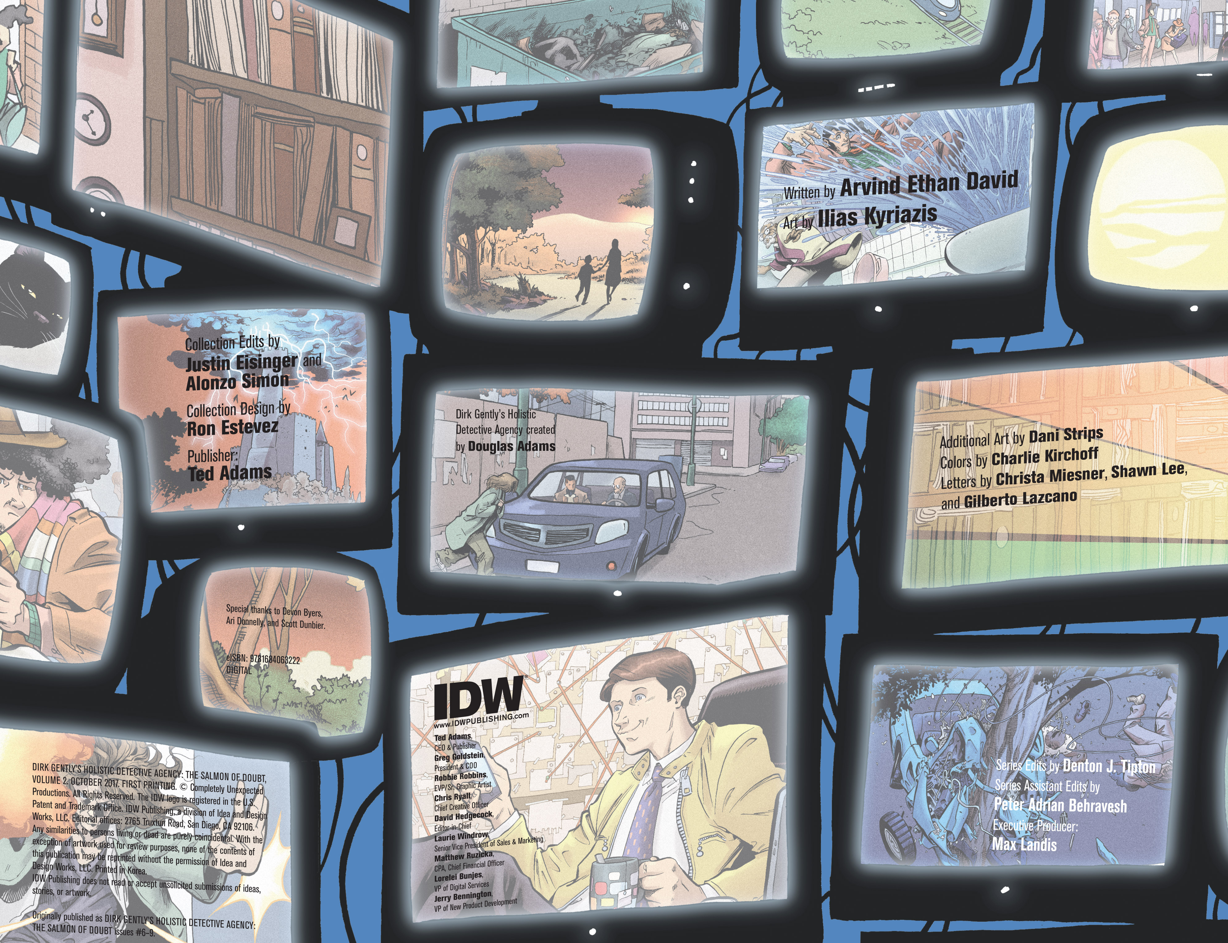 Read online Dirk Gently's Holistic Detective Agency: The Salmon of Doubt comic -  Issue # TPB 2 - 3