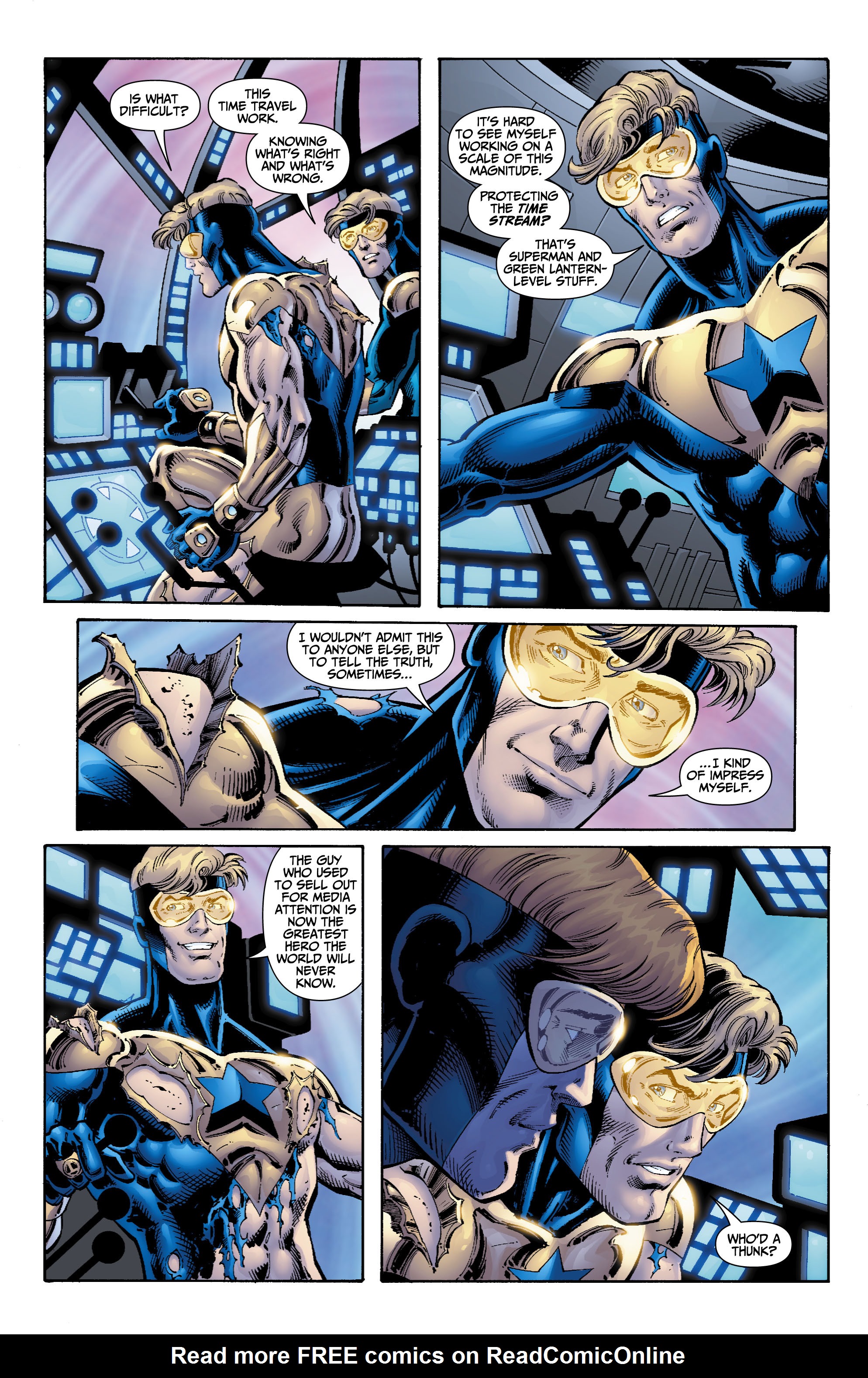 Read online Booster Gold (2007) comic -  Issue #19 - 17