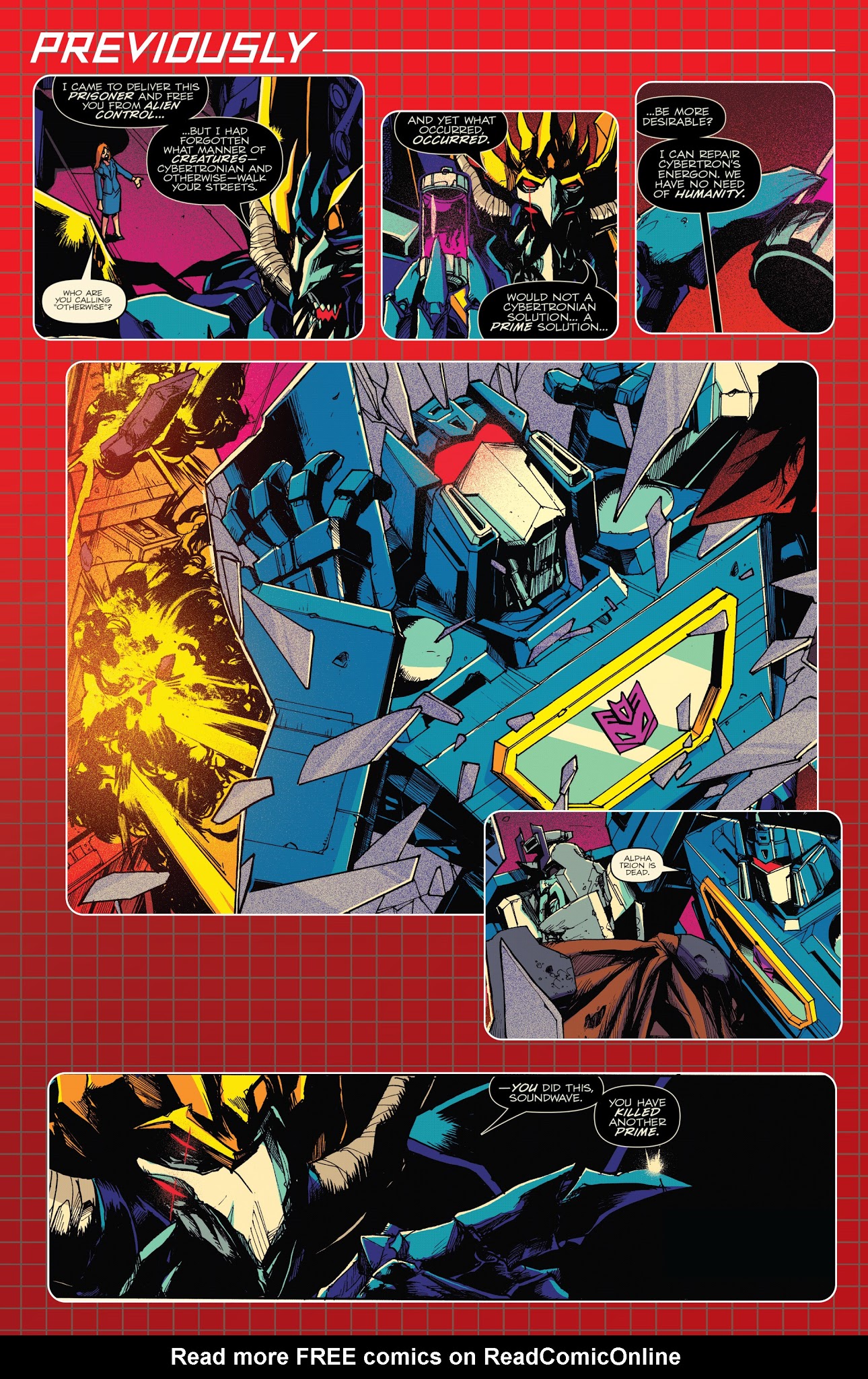 Read online Optimus Prime comic -  Issue #17 - 3