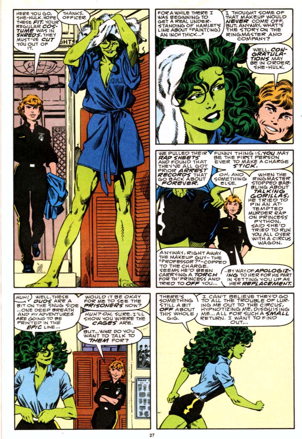 Read online The Sensational She-Hulk comic -  Issue #1 - 21