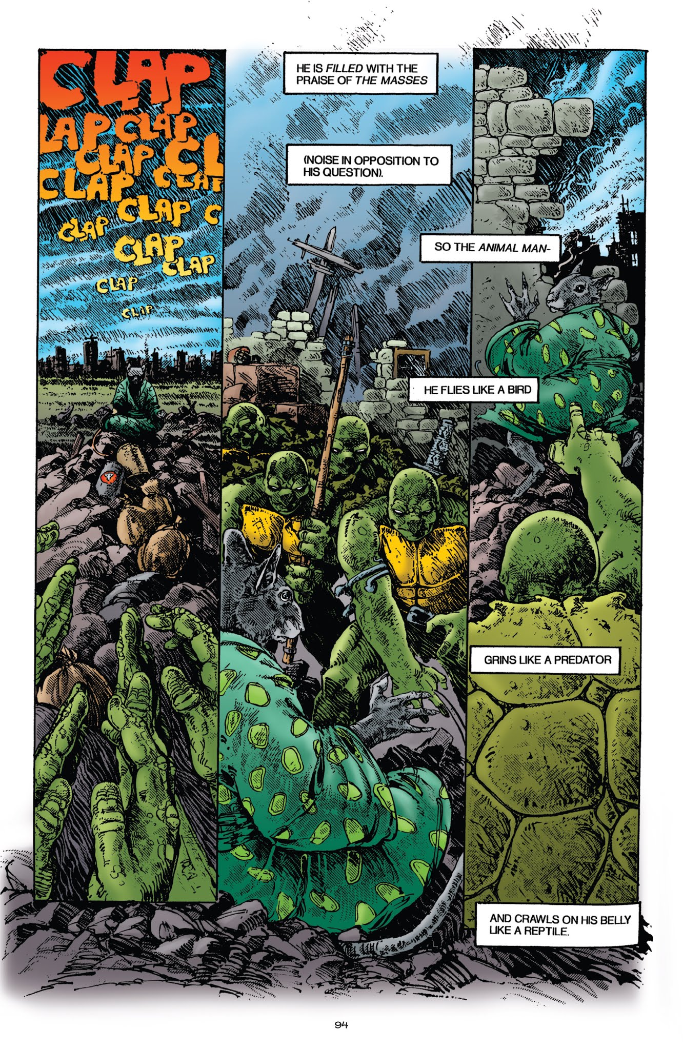Read online Teenage Mutant Ninja Turtles Legends: Soul's Winter By Michael Zulli comic -  Issue # TPB - 86