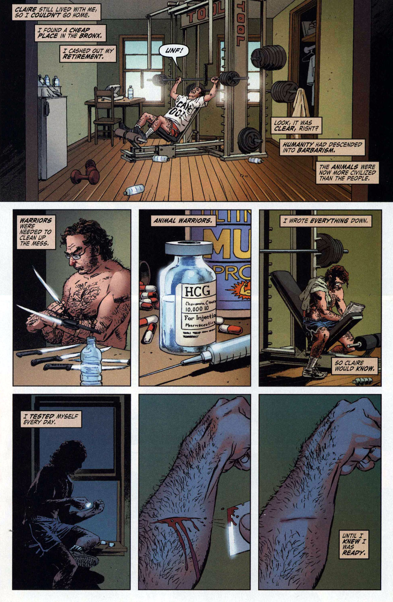 Read online Wolverine: The Amazing Immortal Man & Other Bloody Tales comic -  Issue # Full - 21