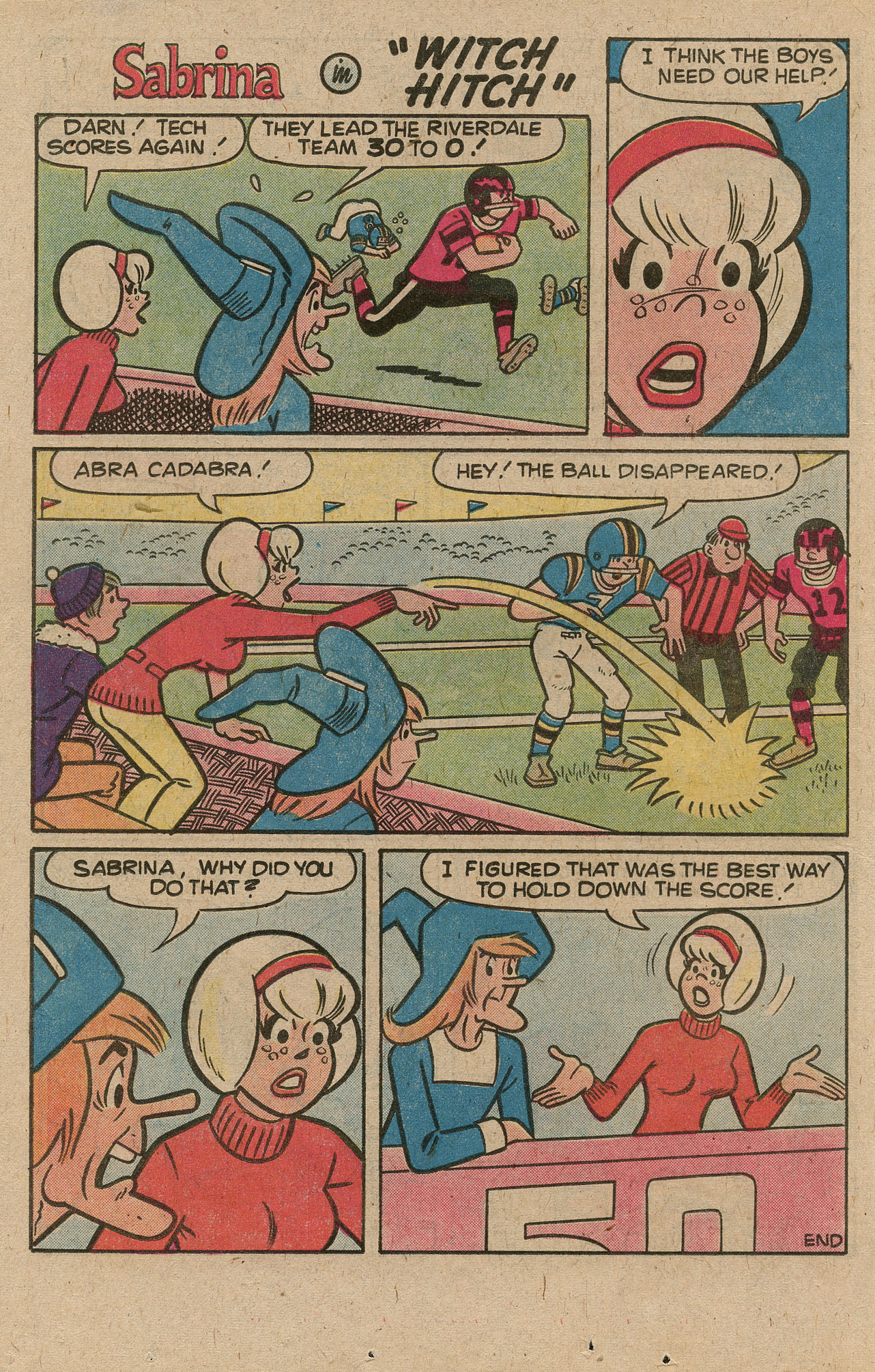 Read online Archie's TV Laugh-Out comic -  Issue #64 - 18