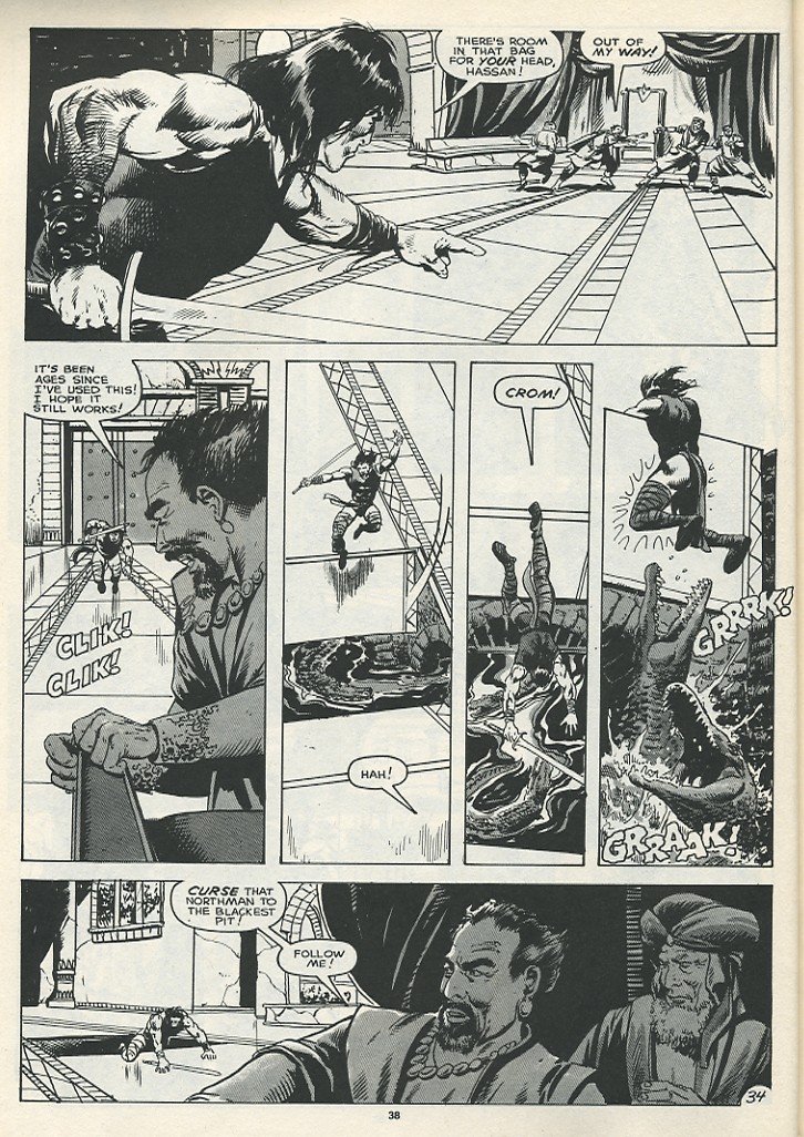 Read online The Savage Sword Of Conan comic -  Issue #165 - 40