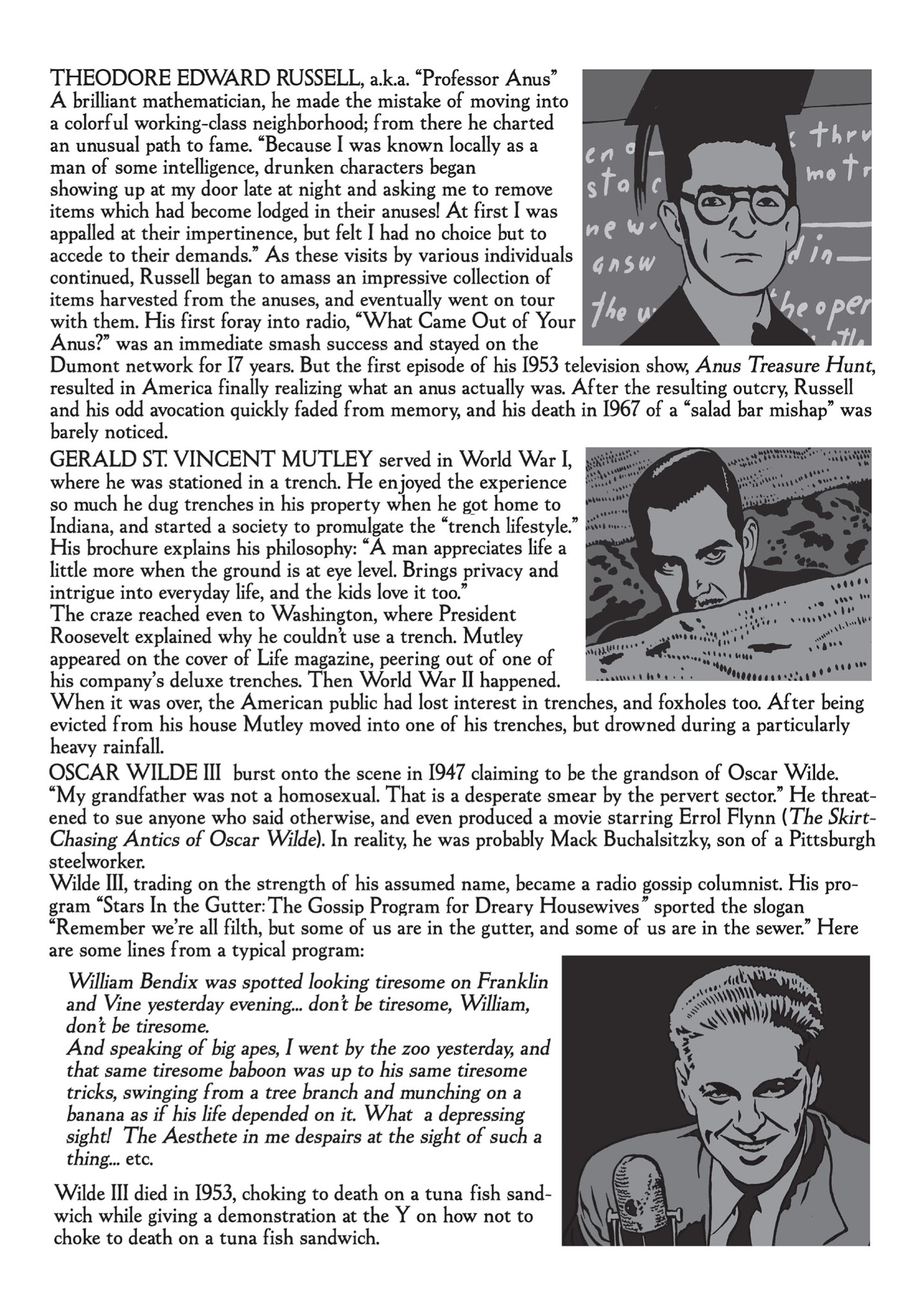 Read online Tales Designed To Thrizzle comic -  Issue #5 - 5