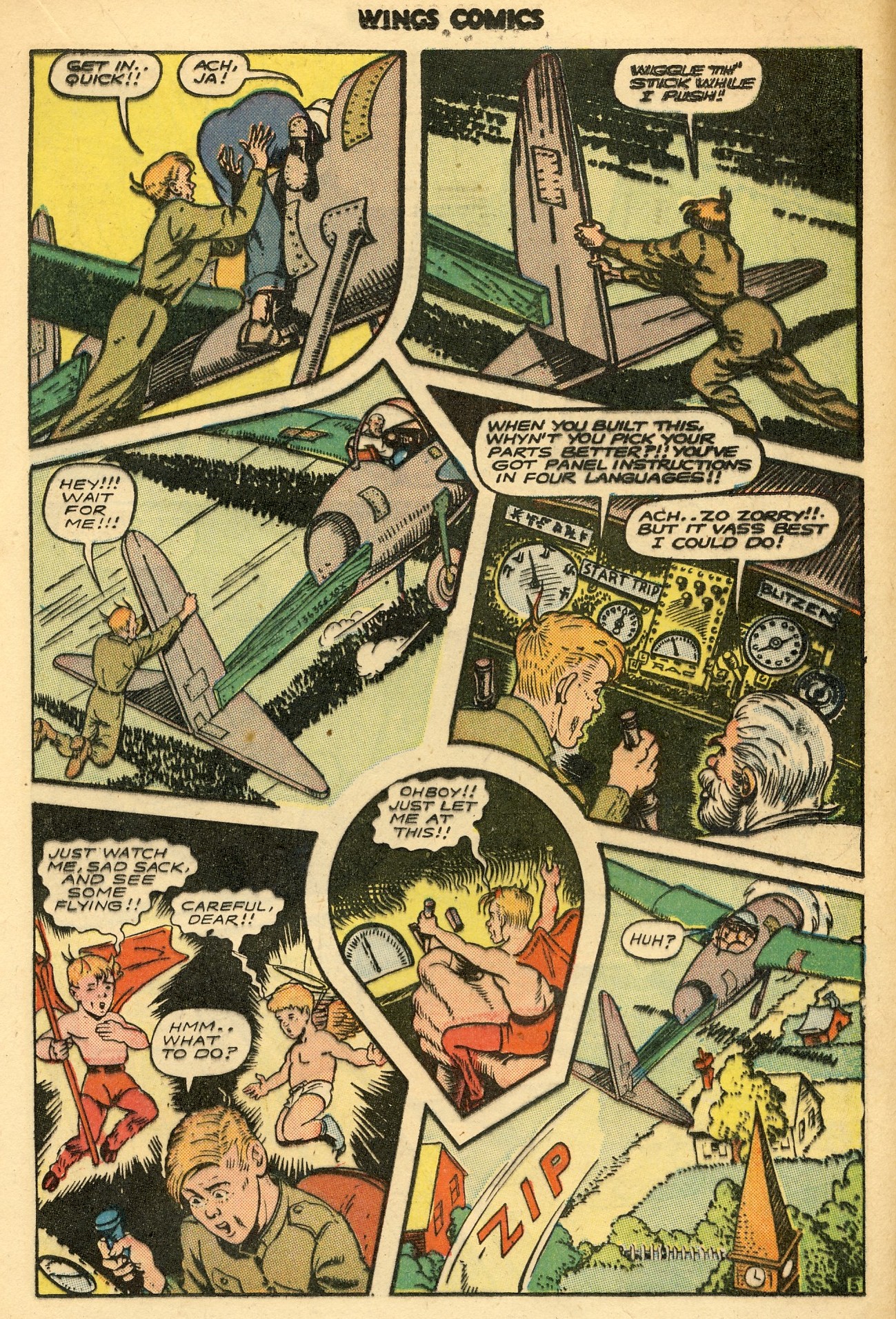 Read online Wings Comics comic -  Issue #60 - 17