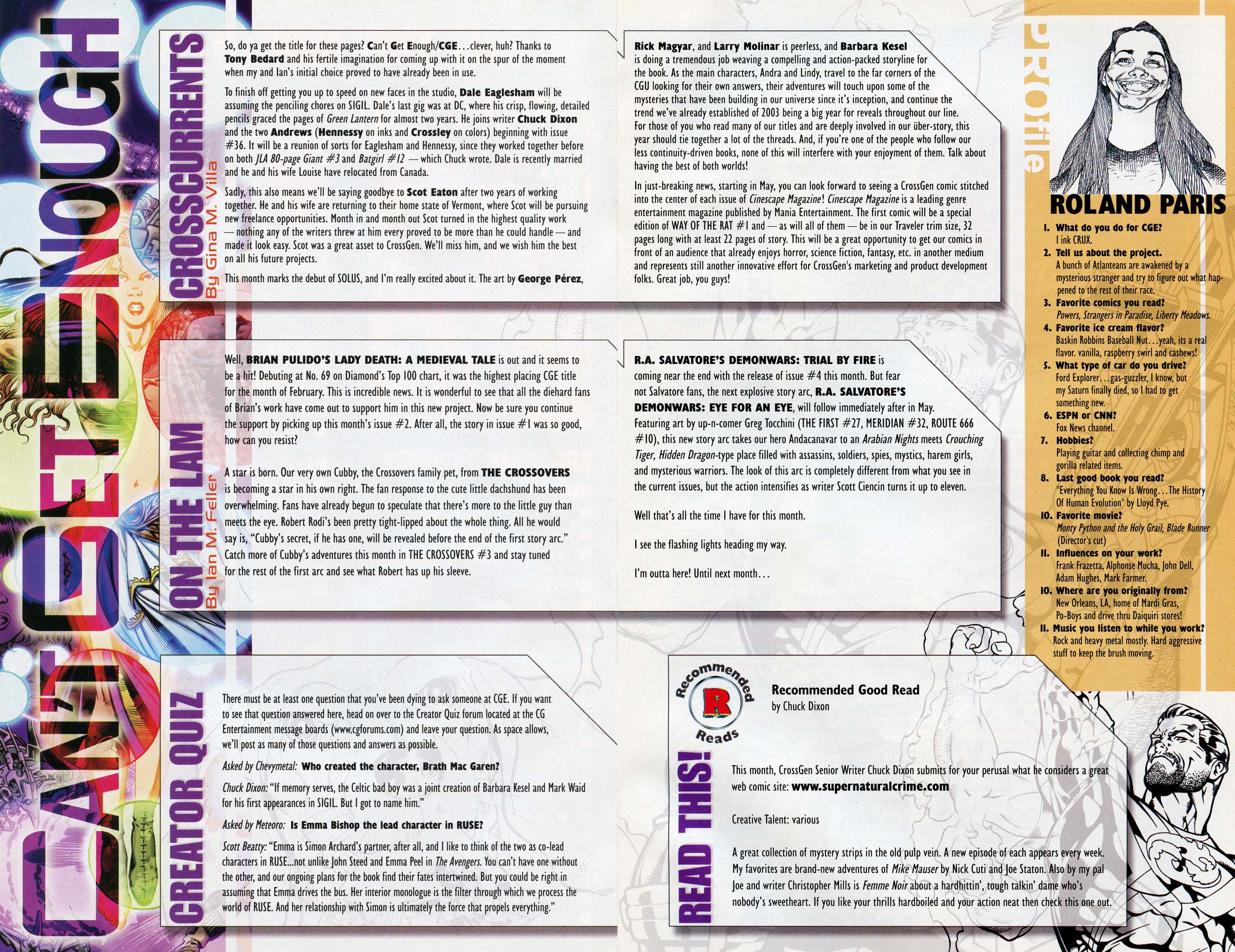 Read online Crossovers comic -  Issue #3 - 28