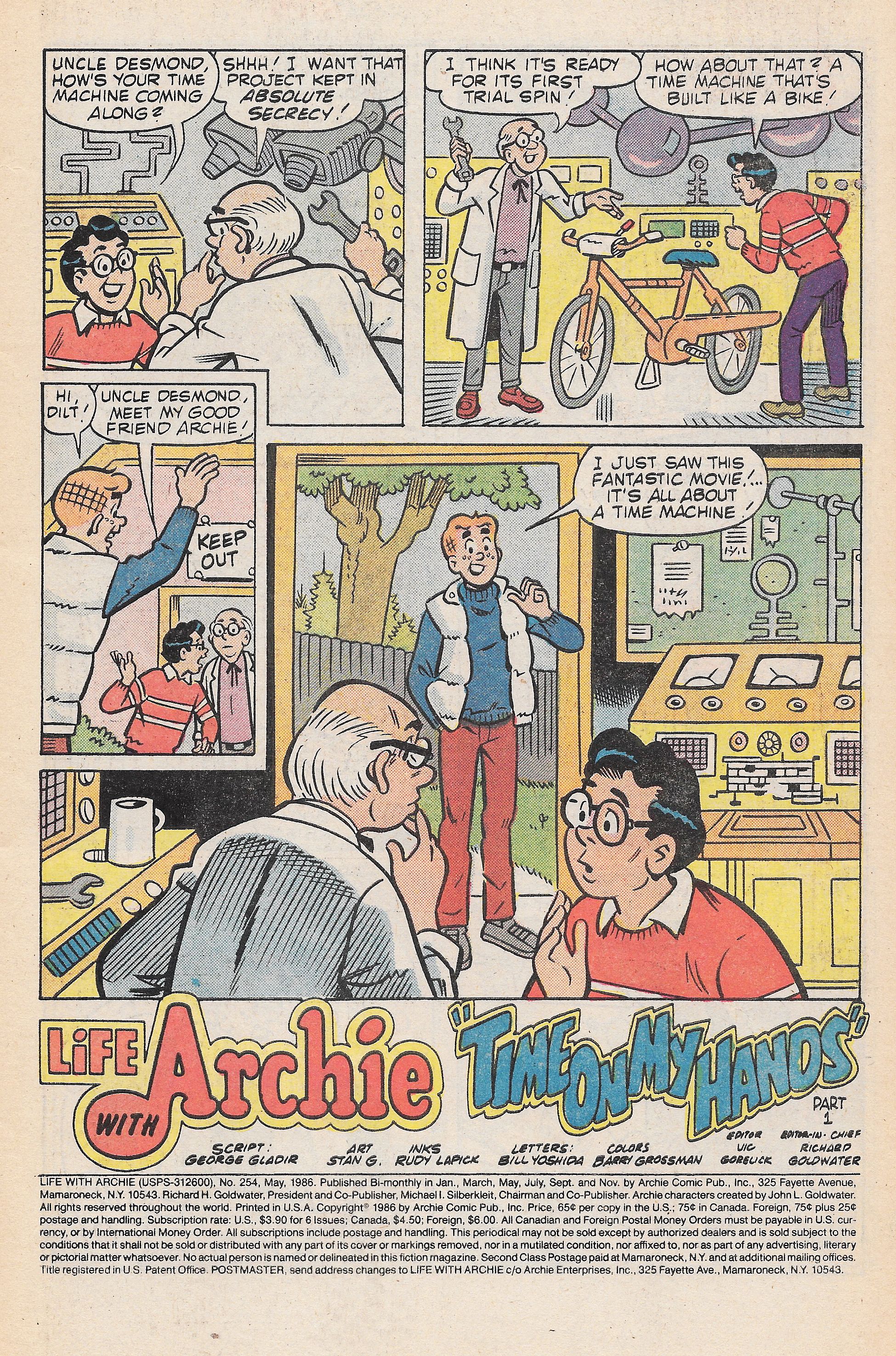 Read online Life With Archie (1958) comic -  Issue #254 - 3