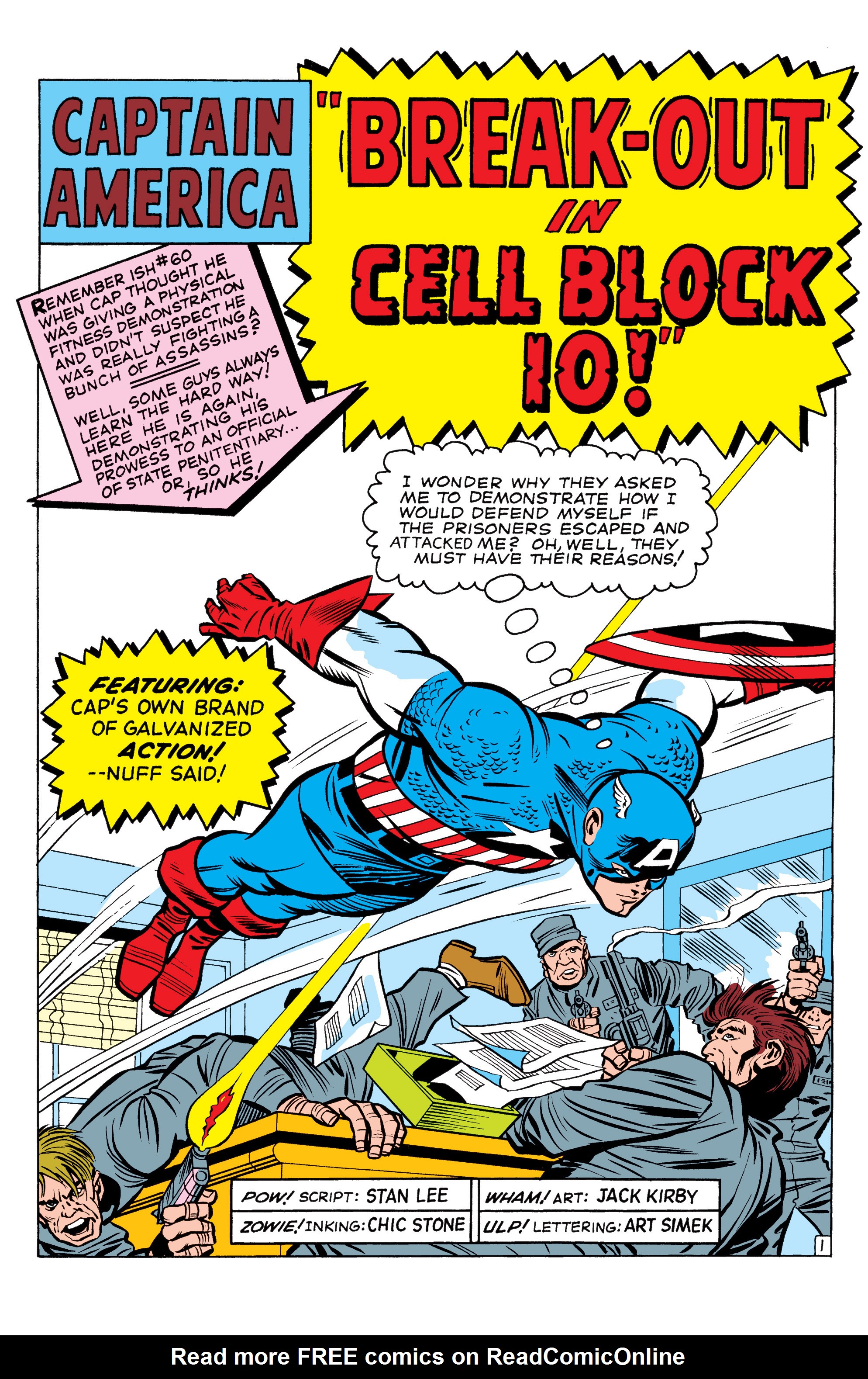 Read online Marvel Masterworks: Captain America comic -  Issue # TPB 1 (Part 1) - 40