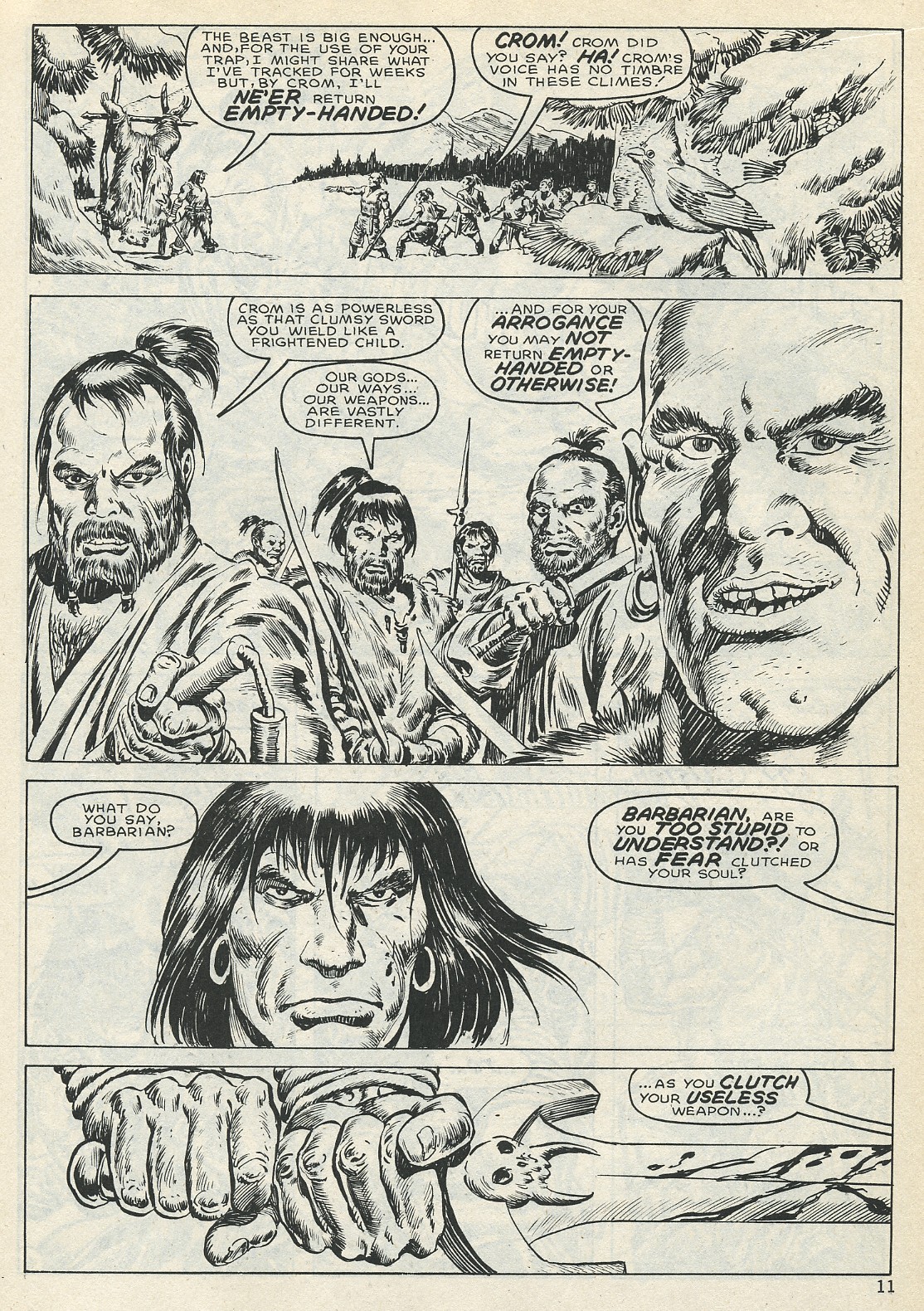 Read online The Savage Sword Of Conan comic -  Issue #132 - 11