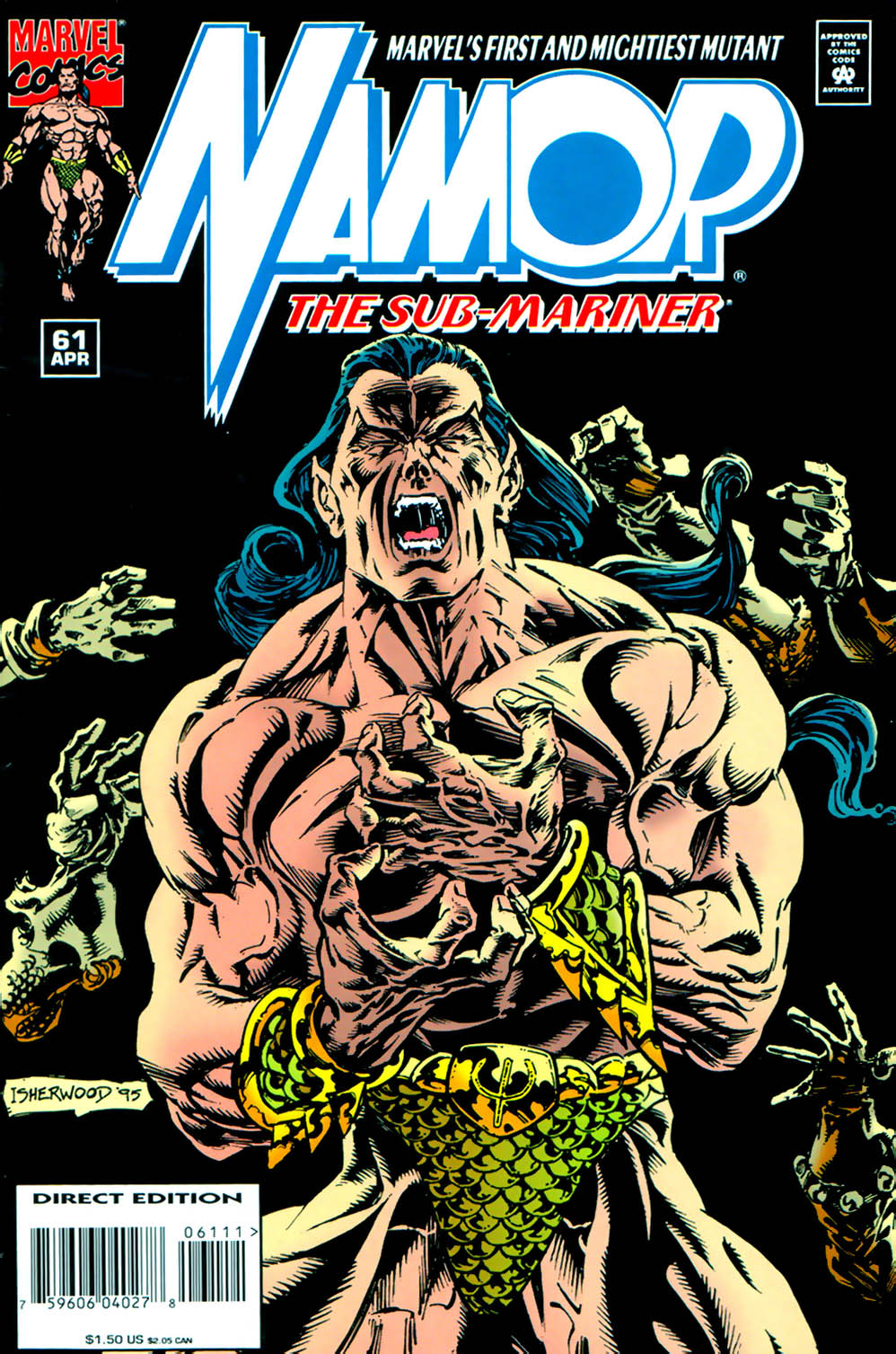 Read online Namor, The Sub-Mariner comic -  Issue #61 - 1