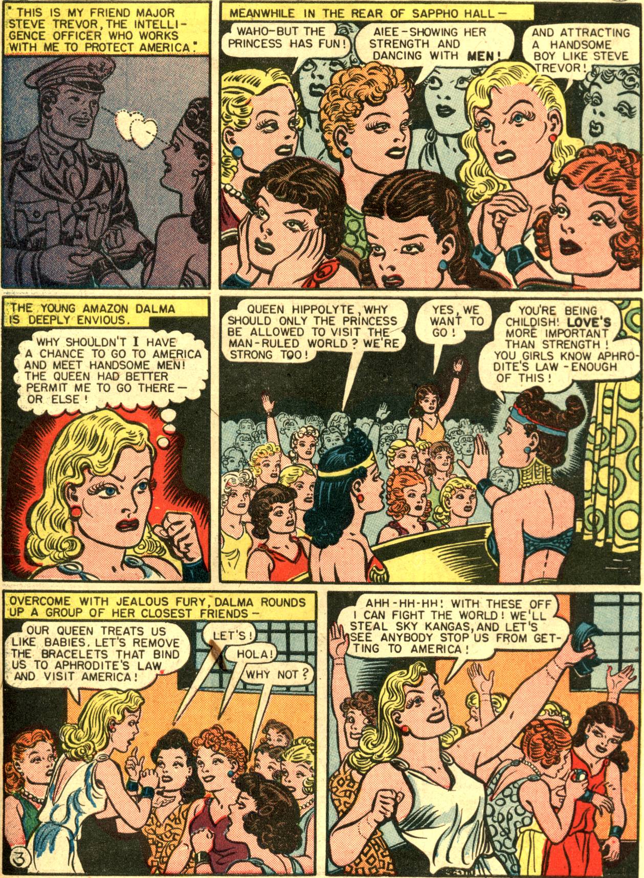 Read online Comic Cavalcade comic -  Issue #12 - 5