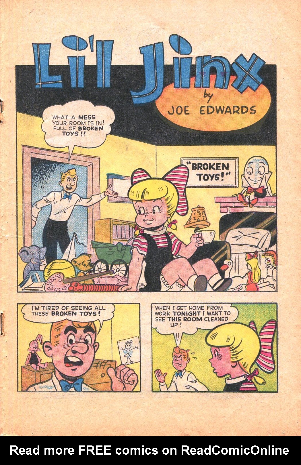 Read online Li'l Jinx (1956) comic -  Issue #1 - 19