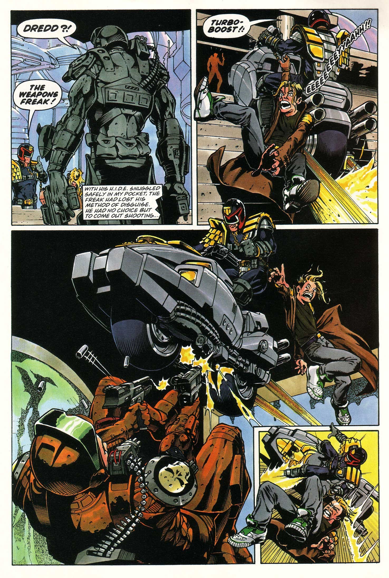 Read online Judge Dredd Lawman of the Future comic -  Issue #5 - 10