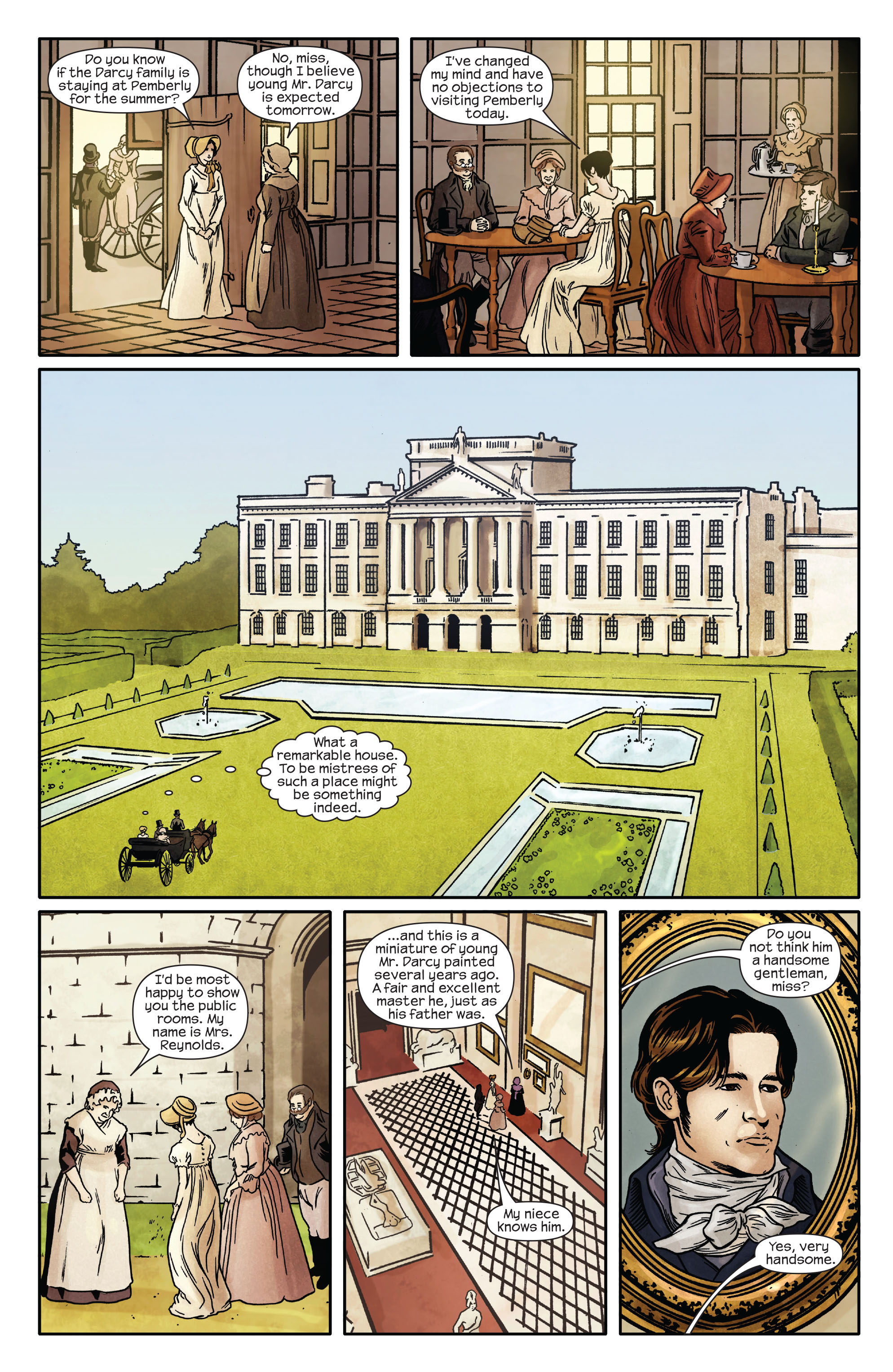 Read online Pride & Prejudice (2009) comic -  Issue #4 - 16