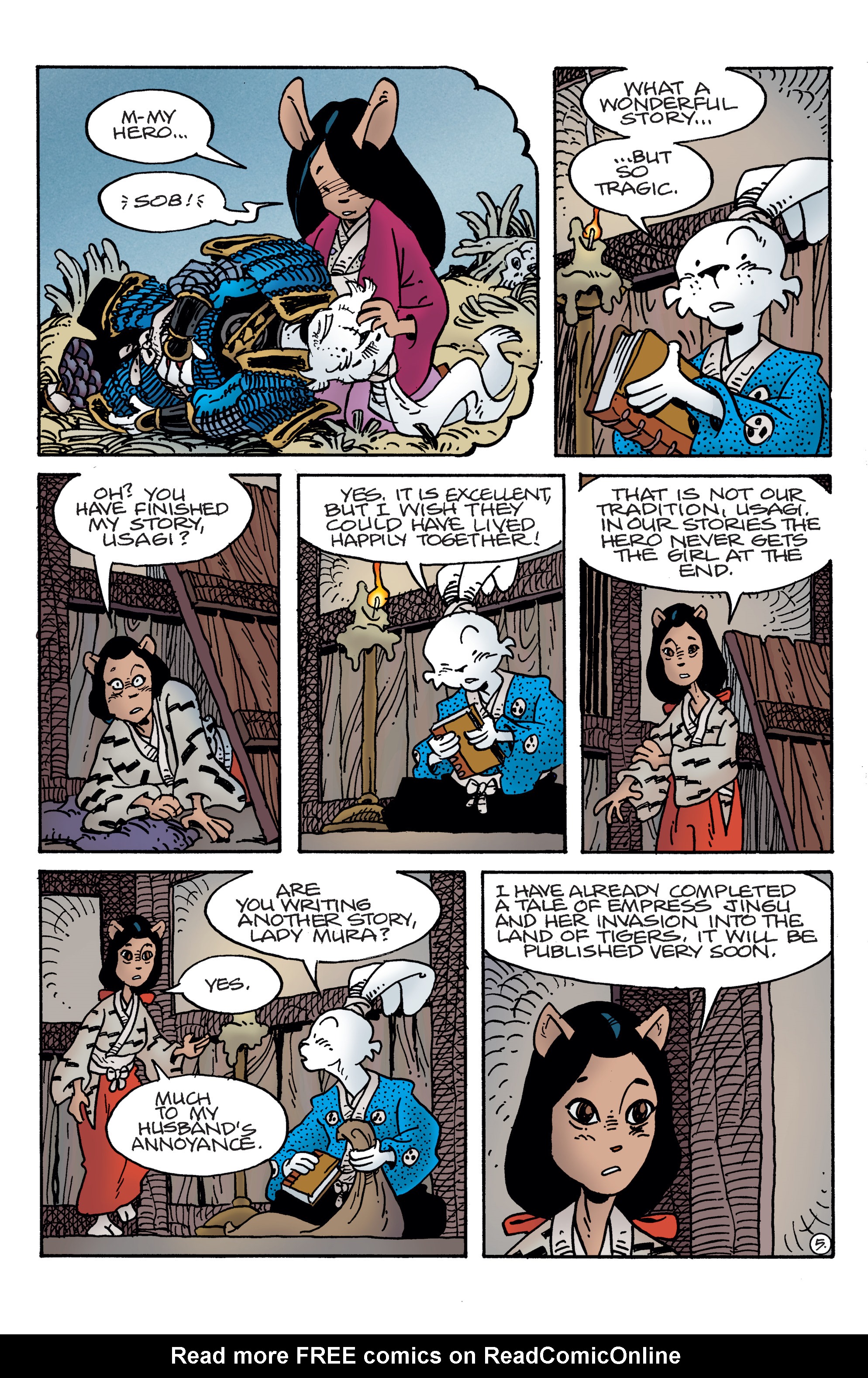 Read online Usagi Yojimbo (2019) comic -  Issue #5 - 7
