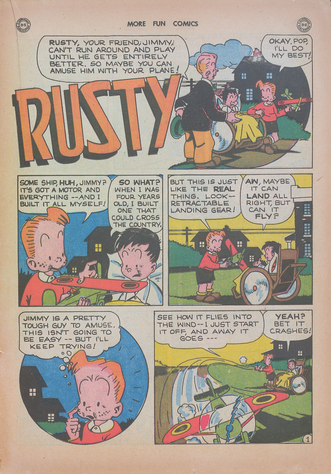 Read online More Fun Comics comic -  Issue #114 - 31