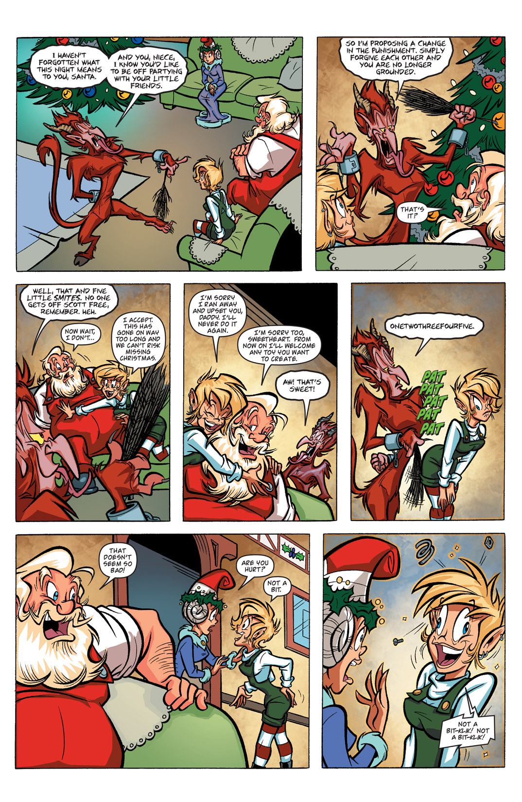 Read online Jingle Belle: Gift-Wrapped comic -  Issue # Full - 23