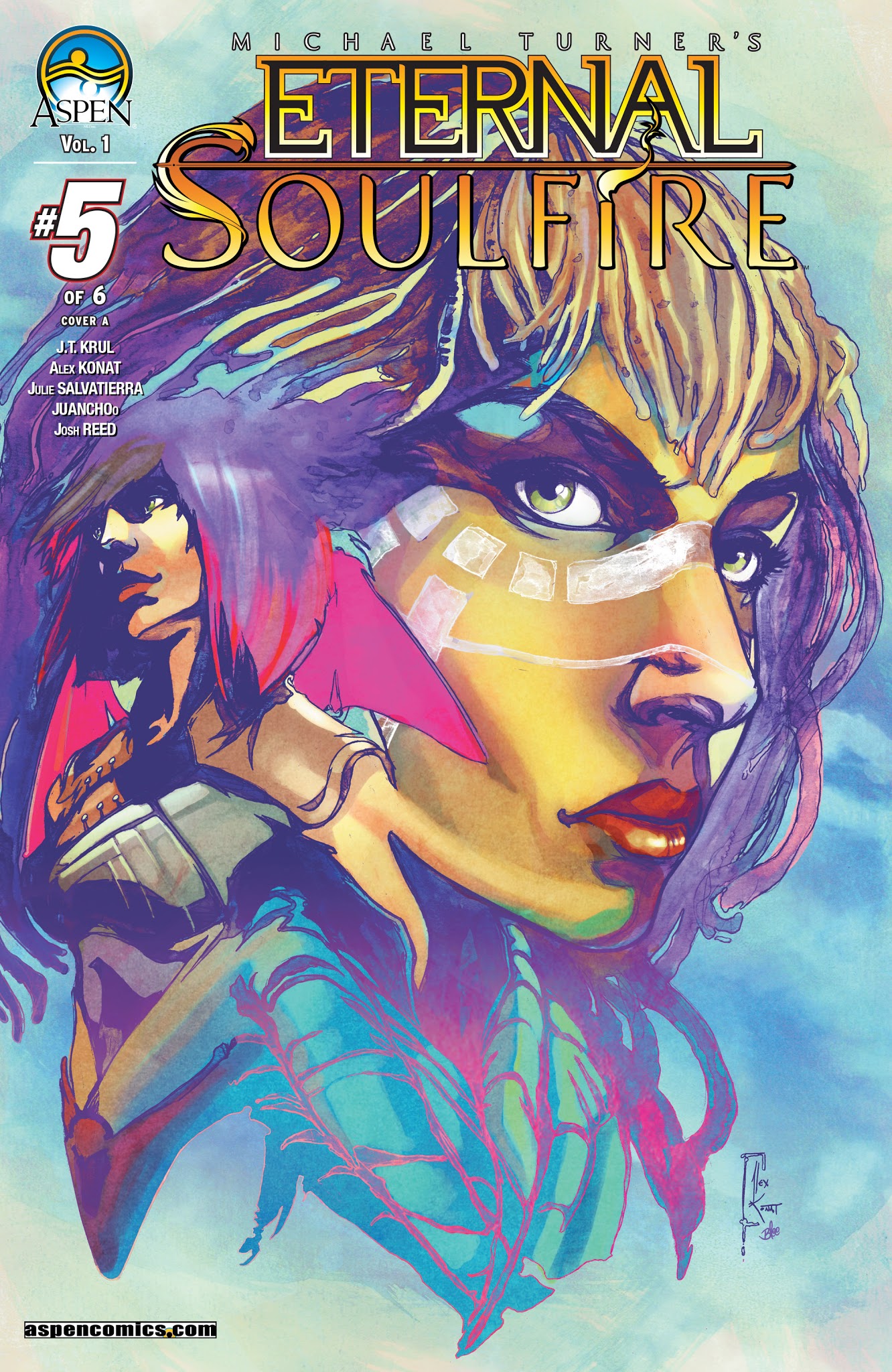 Read online Michael Turner's Eternal Soulfire comic -  Issue #5 - 1