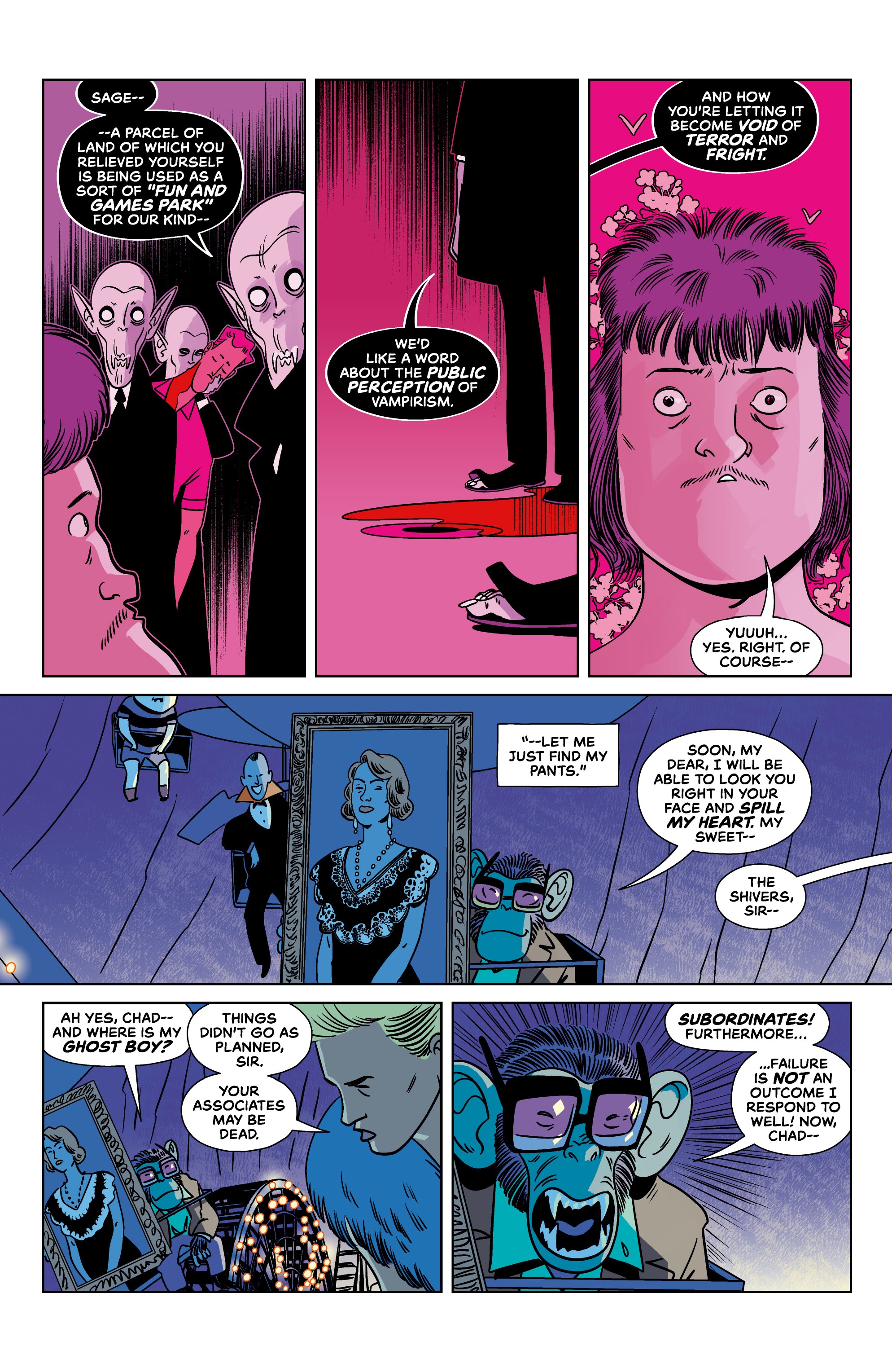 Read online Tales from the Umbrella Academy: You Look Like Death comic -  Issue #3 - 22