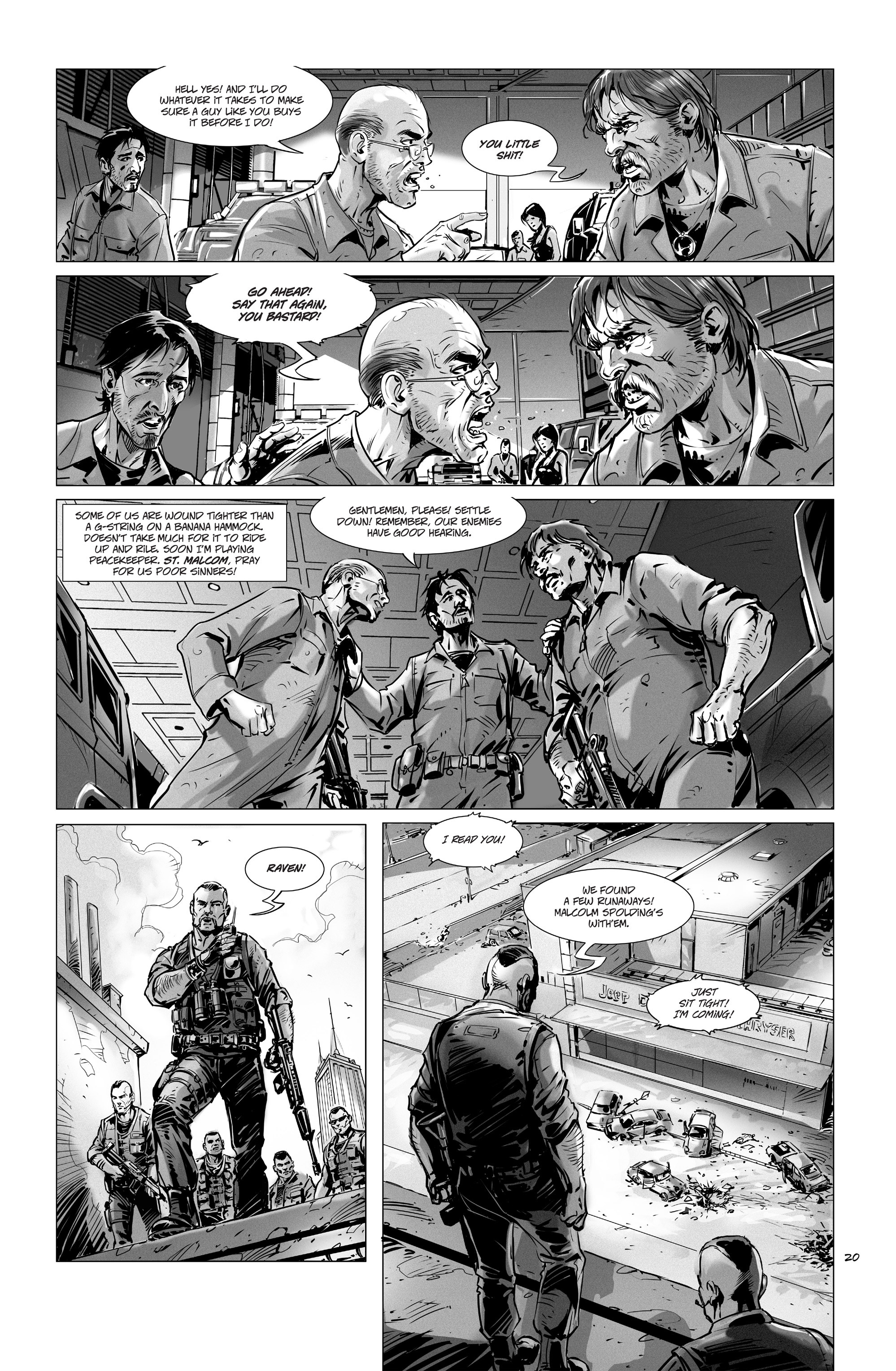 Read online World War Wolves comic -  Issue #5 - 20