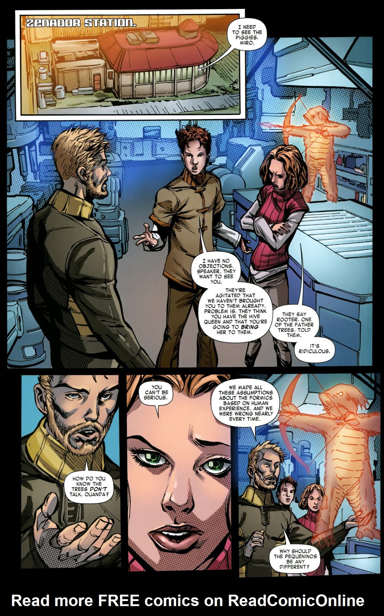 Read online Orson Scott Card's Speaker for the Dead comic -  Issue #3 - 15