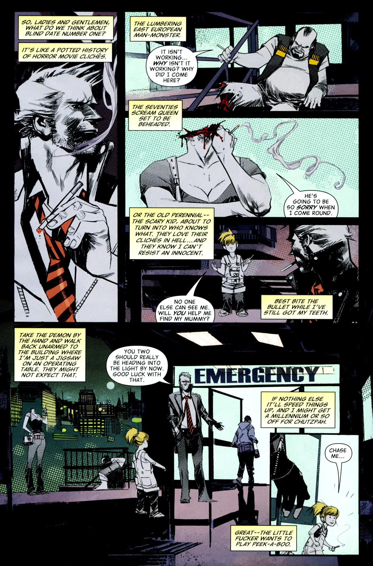 Read online Hellblazer: City of Demons comic -  Issue #1 - 12