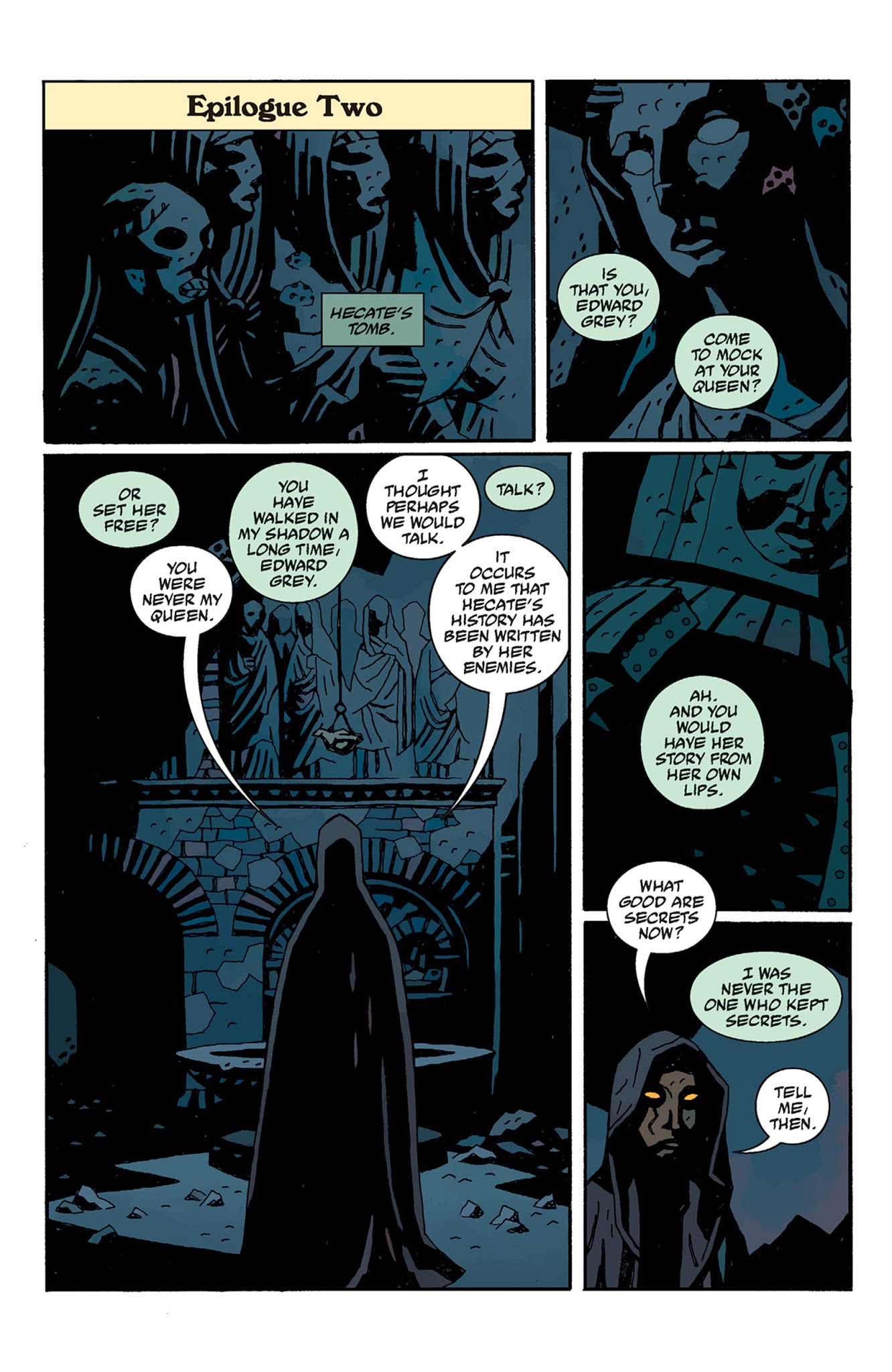 Read online Hellboy: Darkness Calls comic -  Issue # TPB - 168