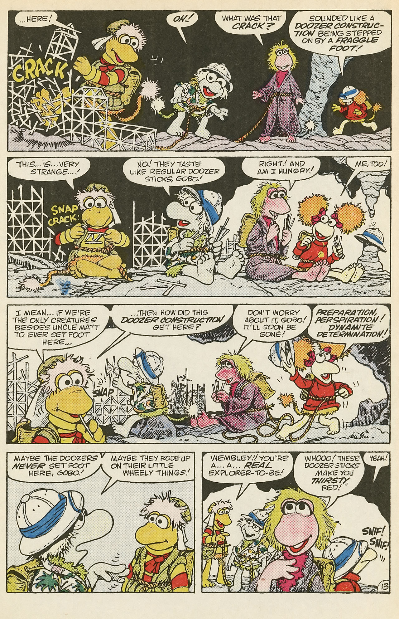 Read online Fraggle Rock comic -  Issue #6 - 21