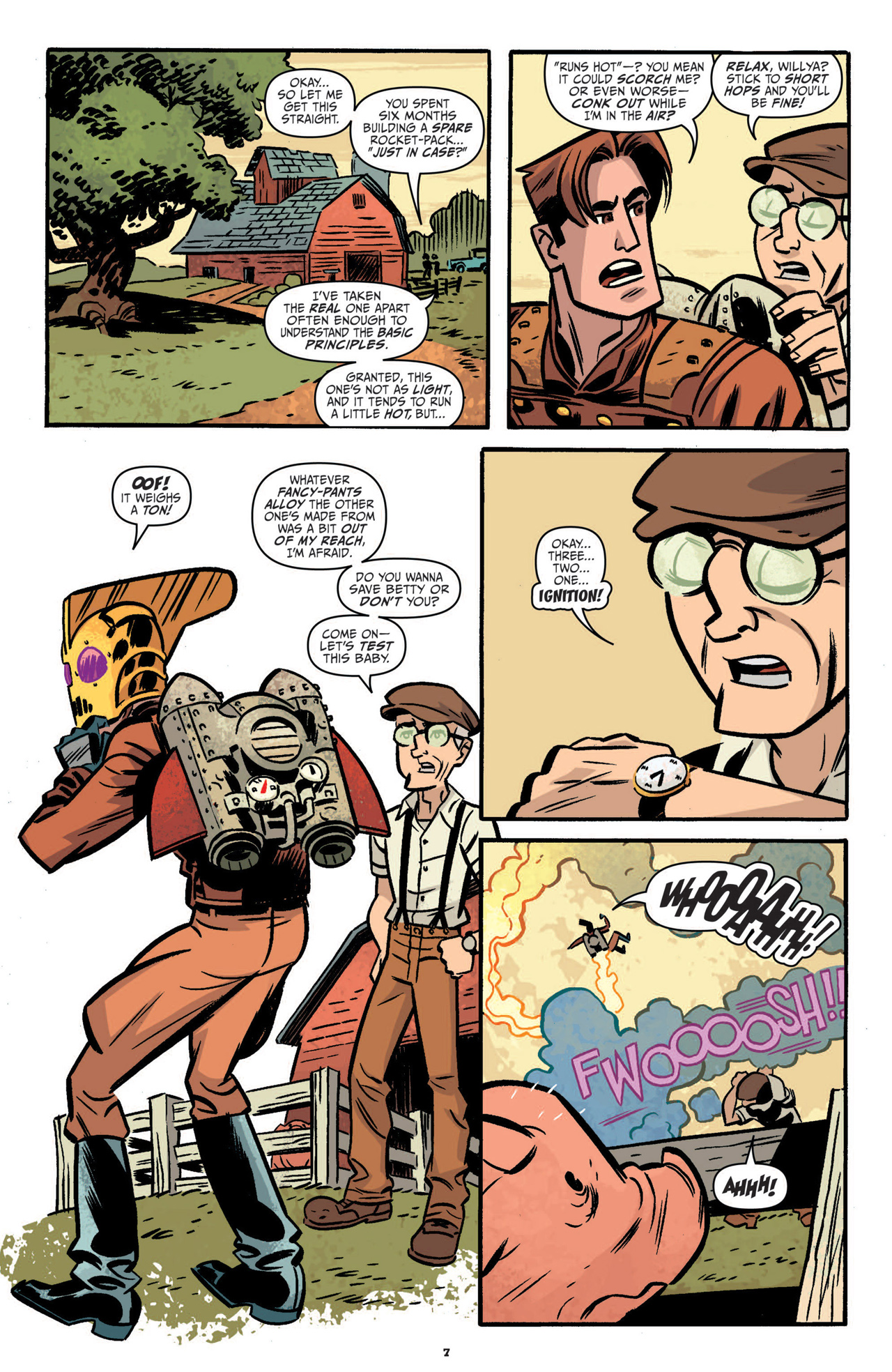 Read online The Rocketeer: Hollywood Horror comic -  Issue #3 - 10
