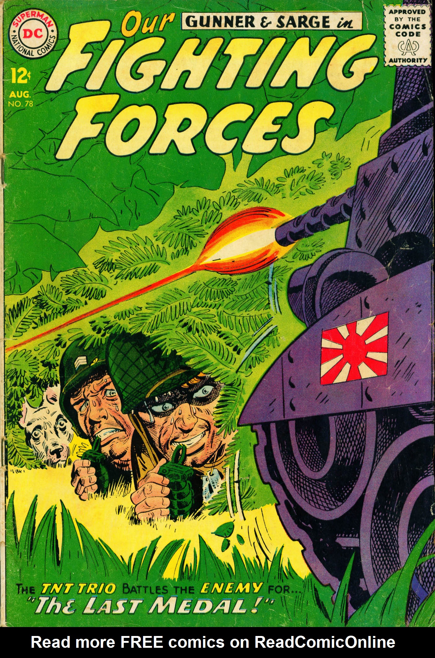 Read online Our Fighting Forces comic -  Issue #78 - 1