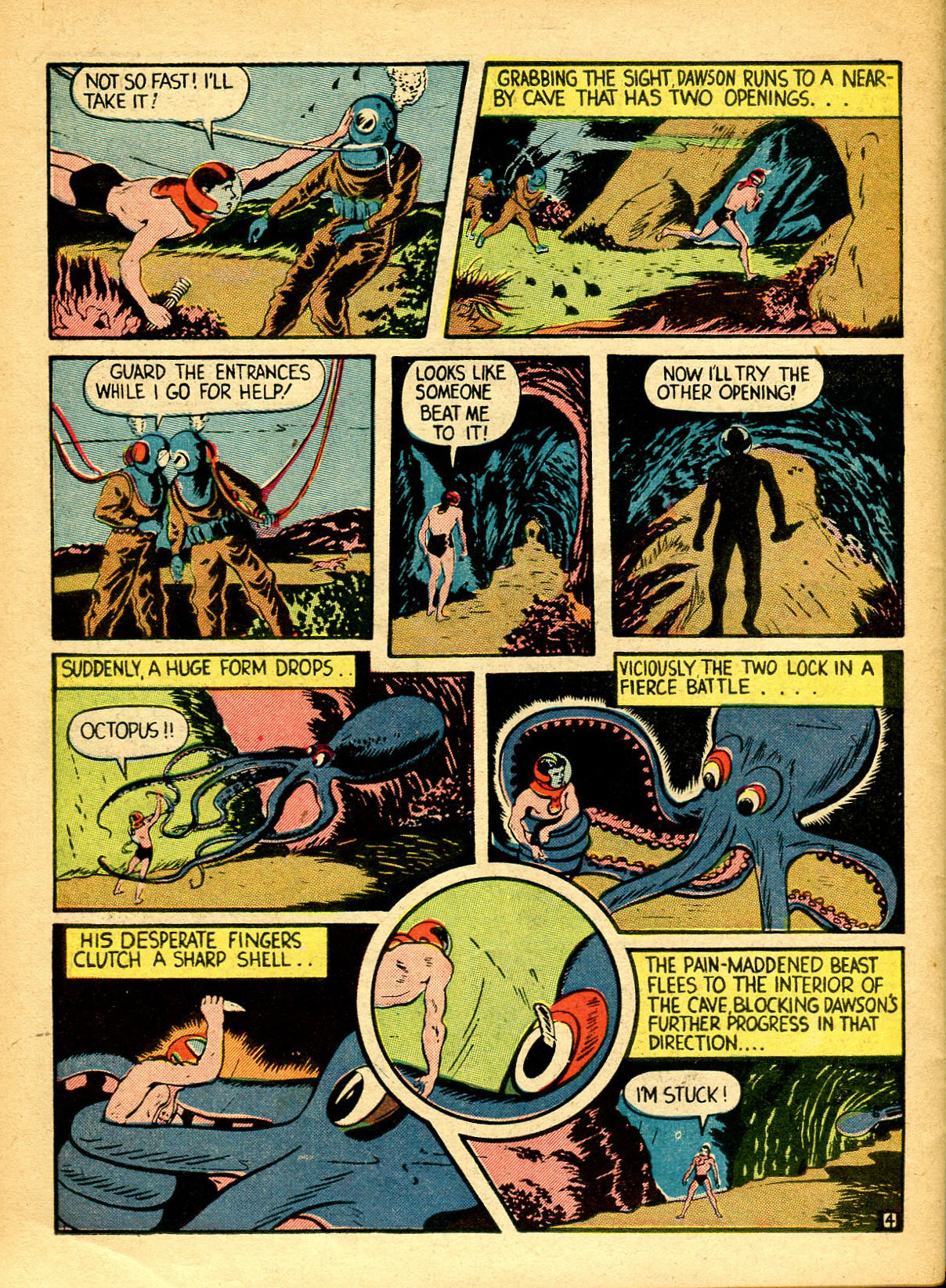 Read online Captain Flight Comics comic -  Issue #7 - 38