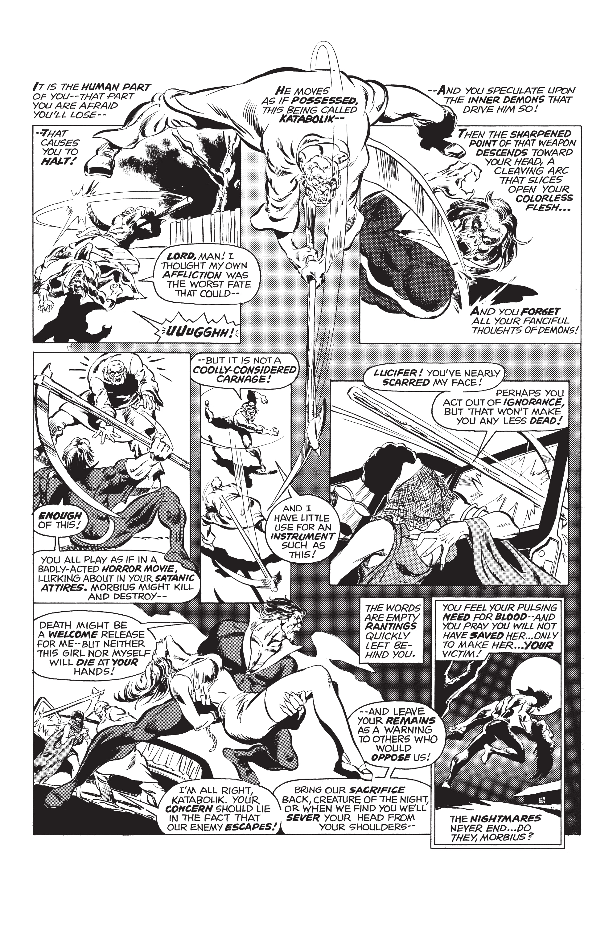 Read online Morbius Epic Collection comic -  Issue # The Living Vampire (Part 3) - 30